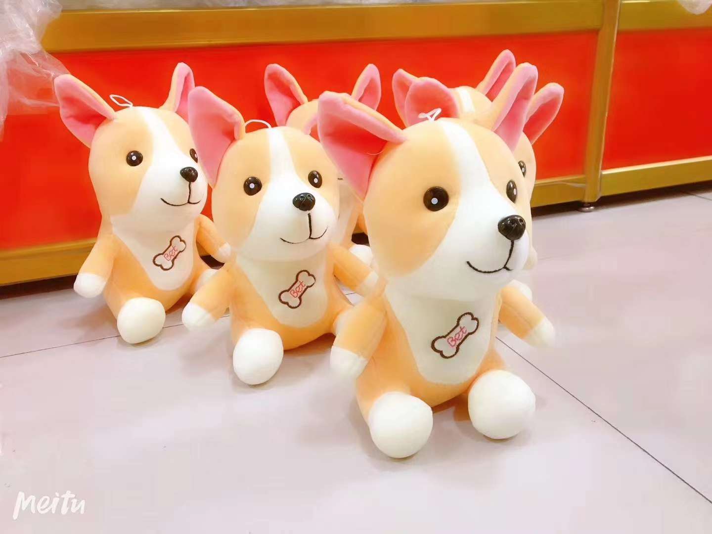 Soft plush toy doll Corgi details Picture