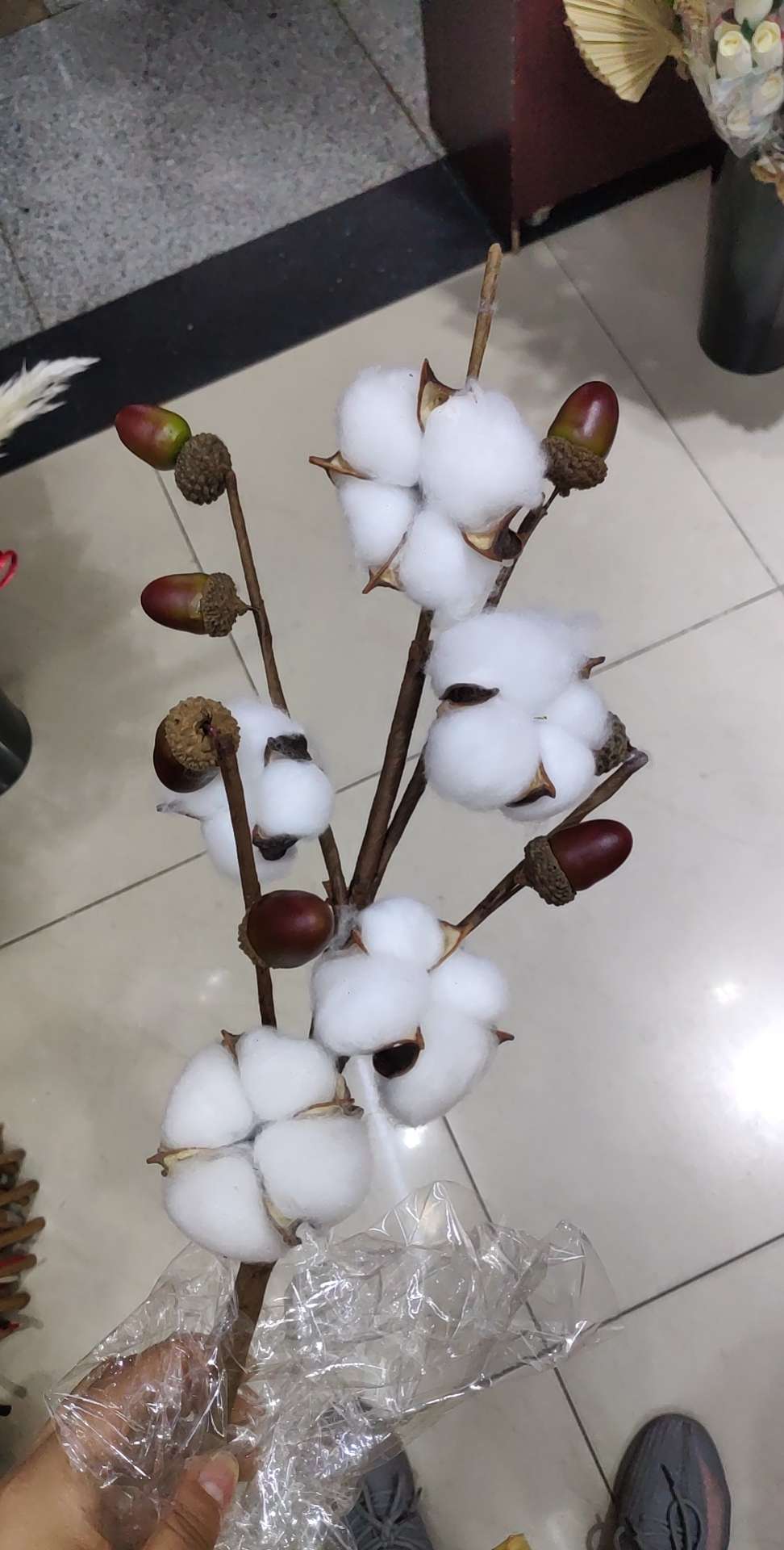ثمار مجففة من أجل إكسسوارات مجففة من الأقمشة المحفوظة في قشرة القطن details Picture
