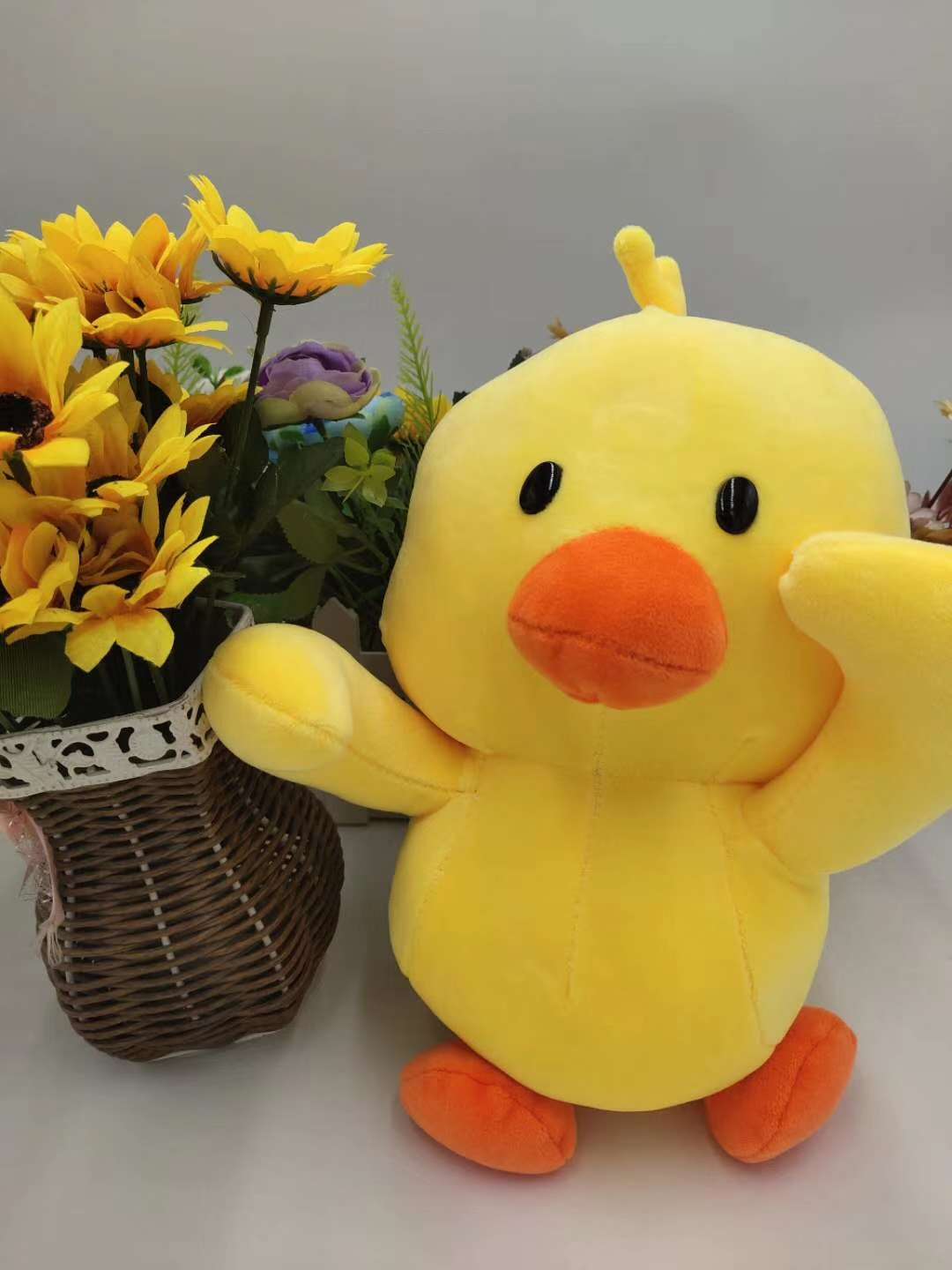 Wholesale of best-selling soft Douyin Duck plush toys and plush figurines details Picture
