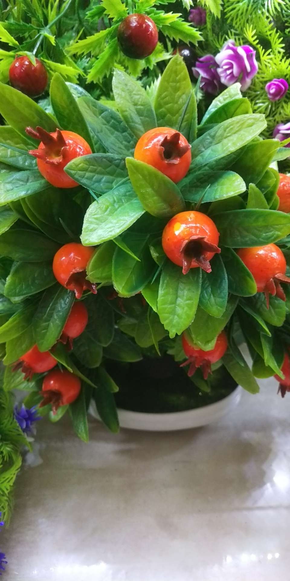 Pomegranate flower small bonsai