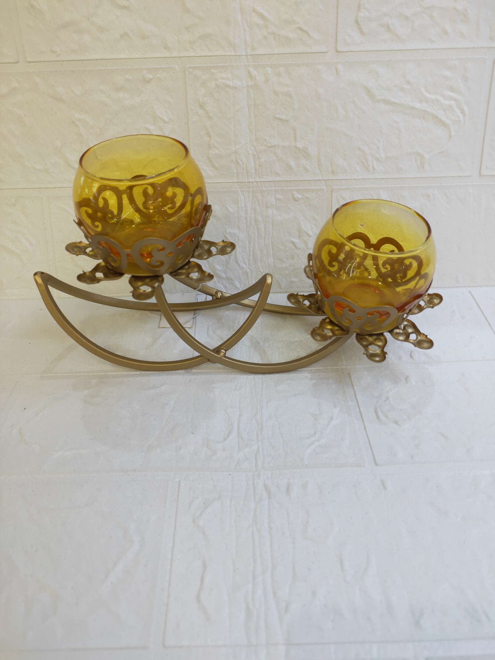Iron candlestick style details Picture