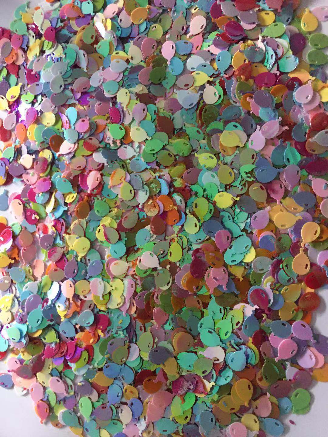 Small balloon sequins, jewelry accessories, DIY accessories for kindergartens, exquisite resin jewelry accessories, multiple decorative accessories, alloy micro-landscape resin accessories, creative handcrafted materials