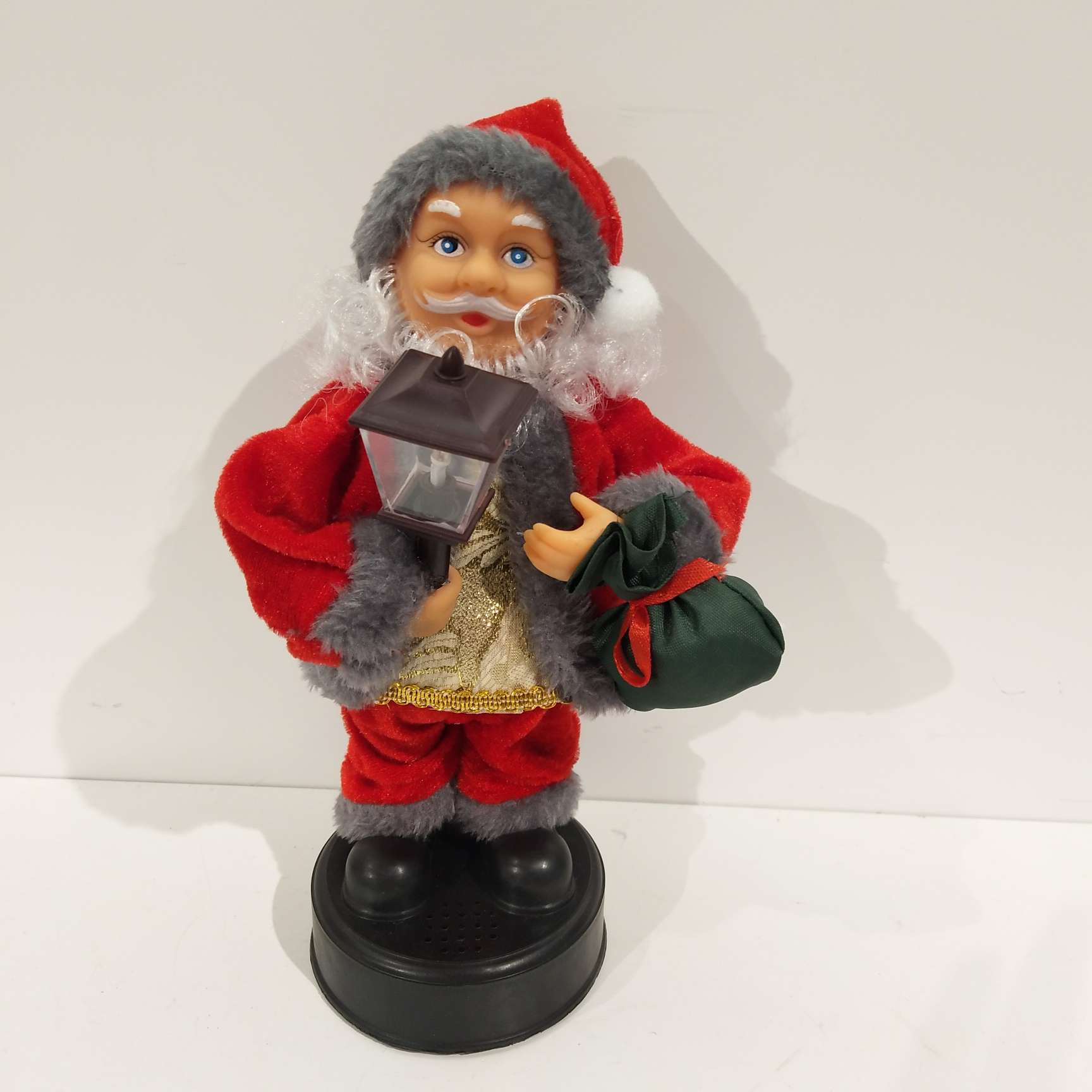 Manufacturers of new genuine Santa Claus with a bag palace lamp style more than a variety of small electric size complete Christmas gifts wholesale thumbnail