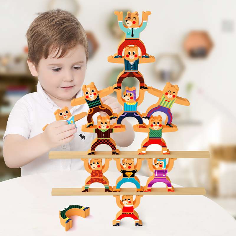 Oso equilibrado apilado alto Item Picture