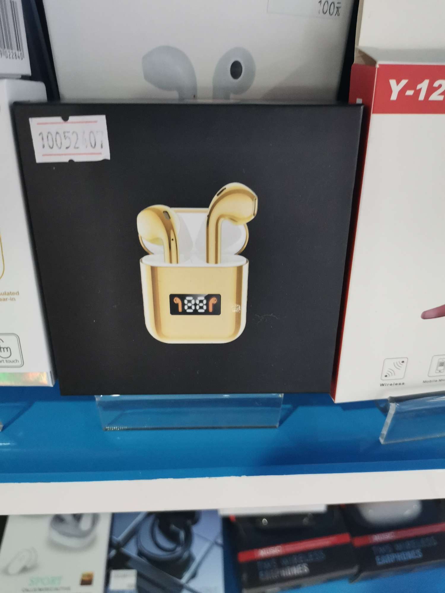 对耳，电镀耳机产品图