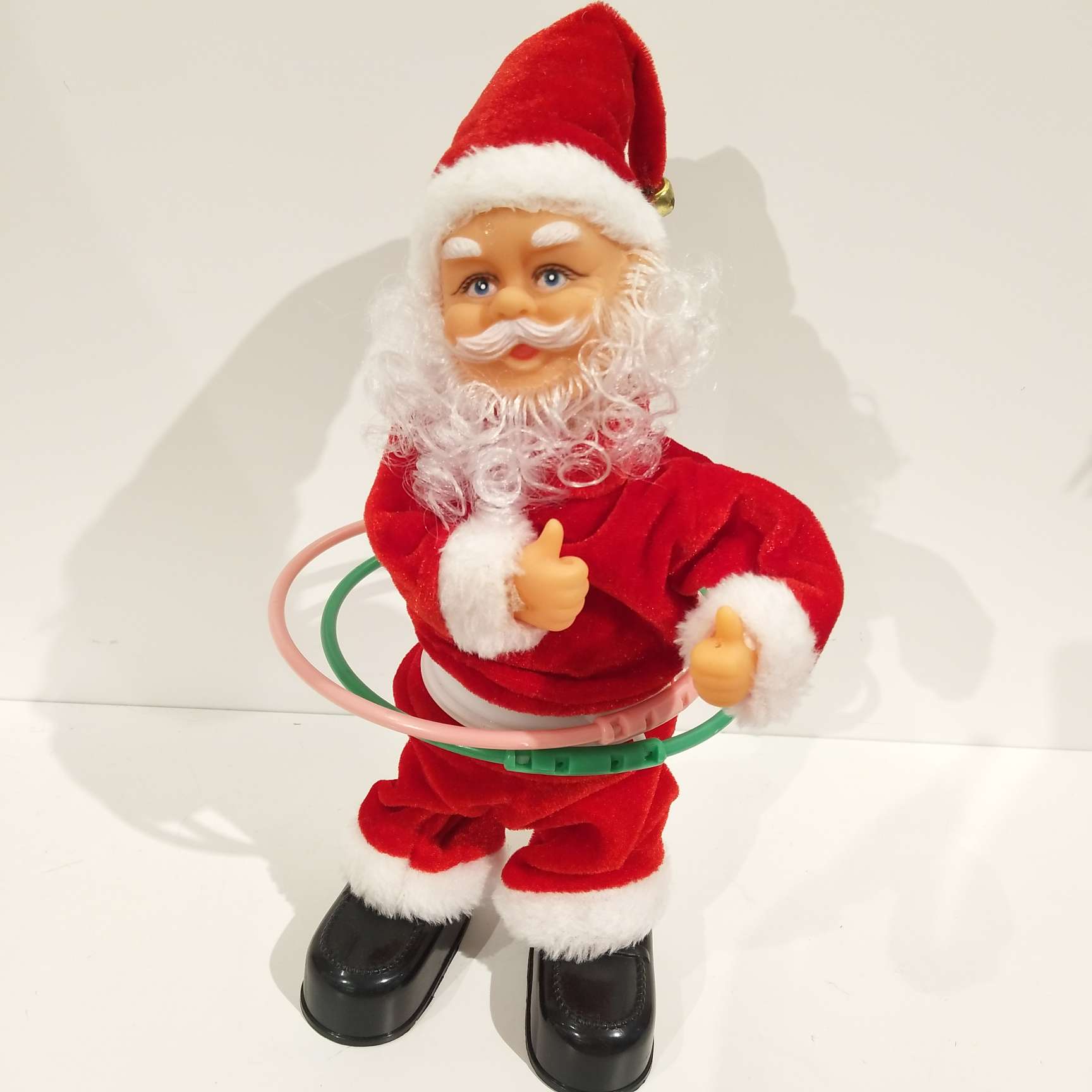 Luxury Christmas gifts small electric Old man Hula Hoop Christmas gifts funny cute Christmas decorations