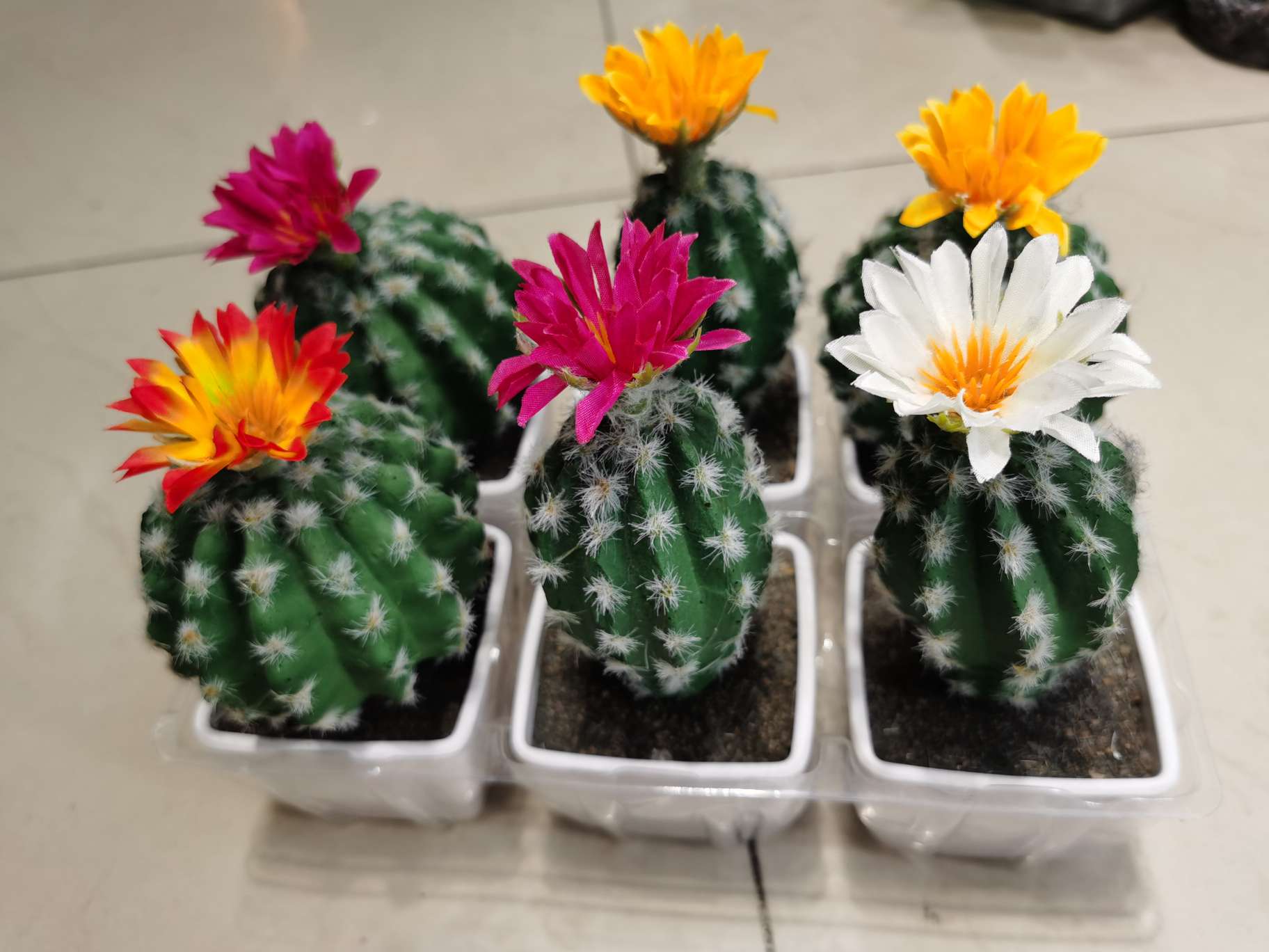 仿真多肉植物摆件居家装饰品盆景仙人掌仙人球花