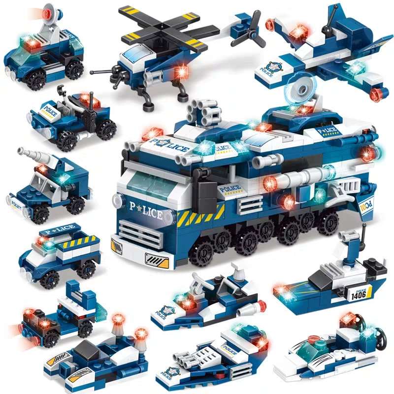 玩具乐高 Lego 警察系列防爆装备益智玩具积木玩具93524A拼装玩具