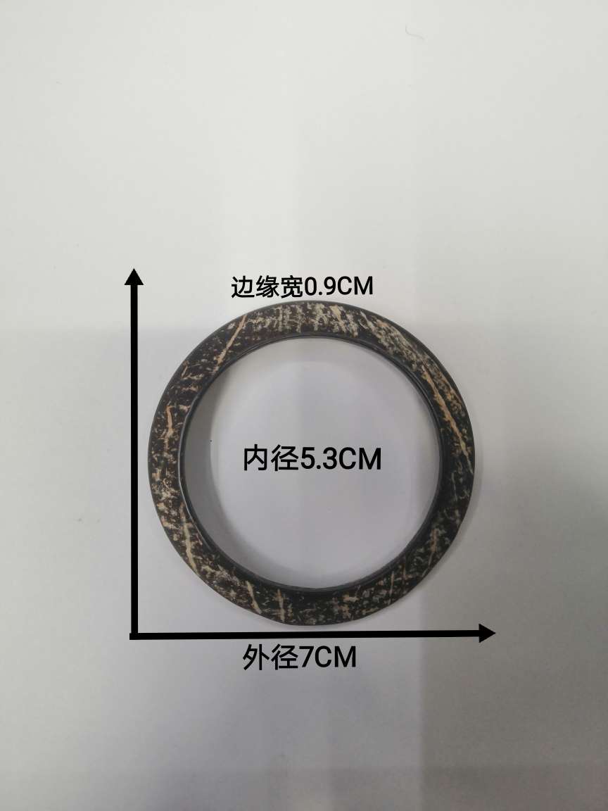 天然椰壳 椰子纽扣 椰壳纽扣
110型椰子圈