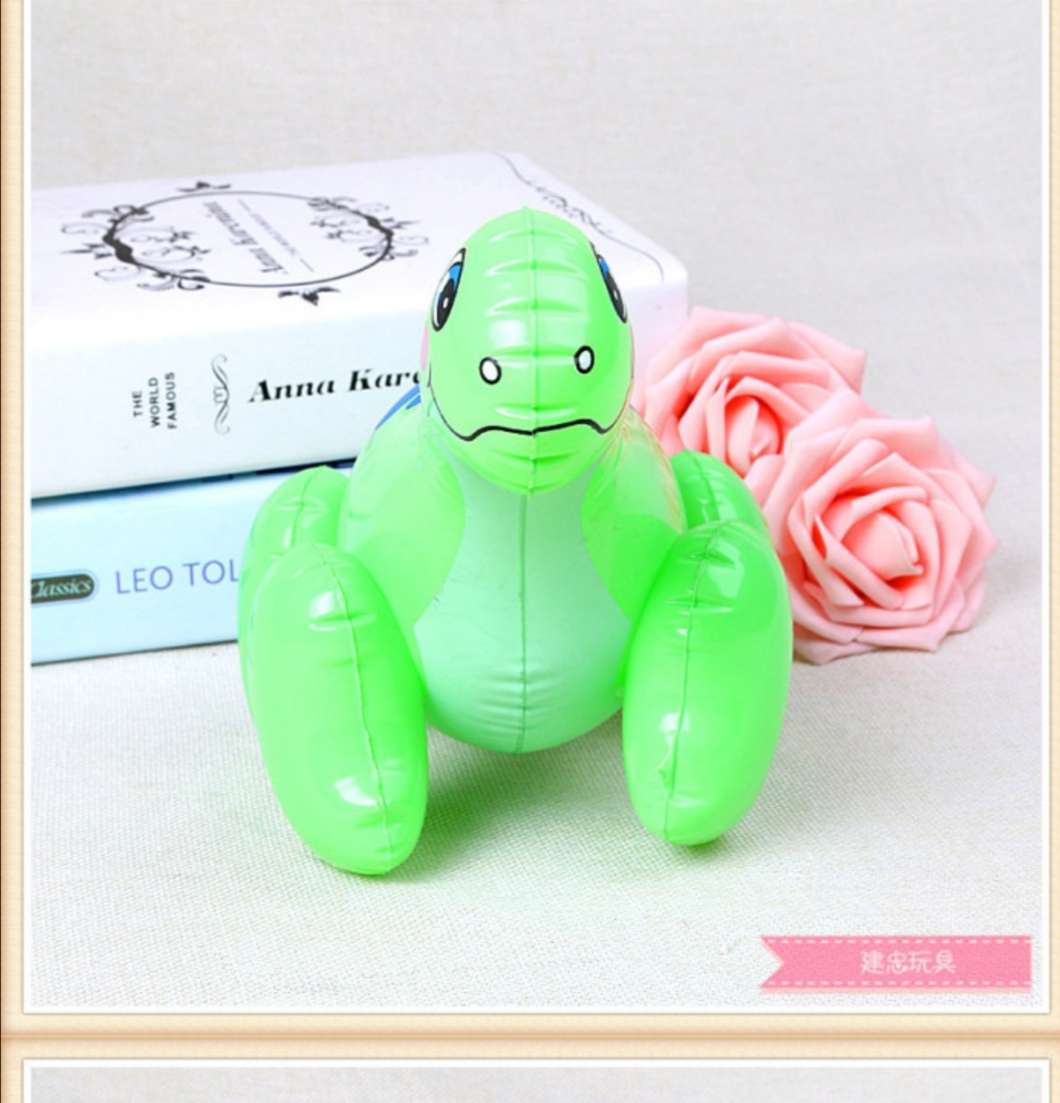 充气小恐龙细节图