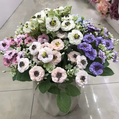 High-end simulation spend 6 fork 15 Hennessy rose wall cabinet decoration wedding decoration thumbnail