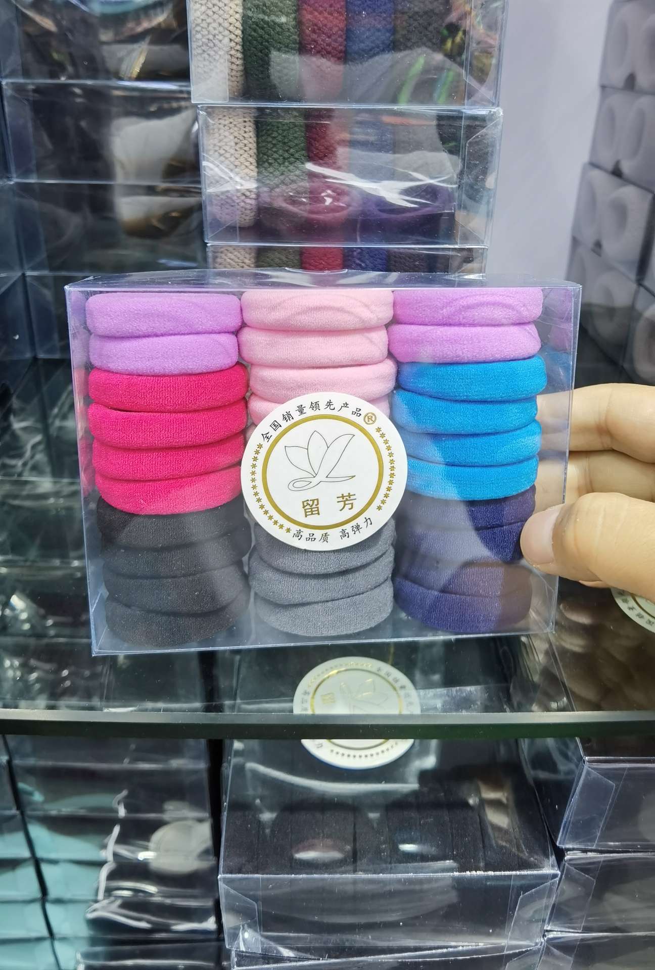Authentic Liufang Rubber Band Manufacturers Direct Sales Of Children On Adhesive Horns 60 Pieces Specification drawing