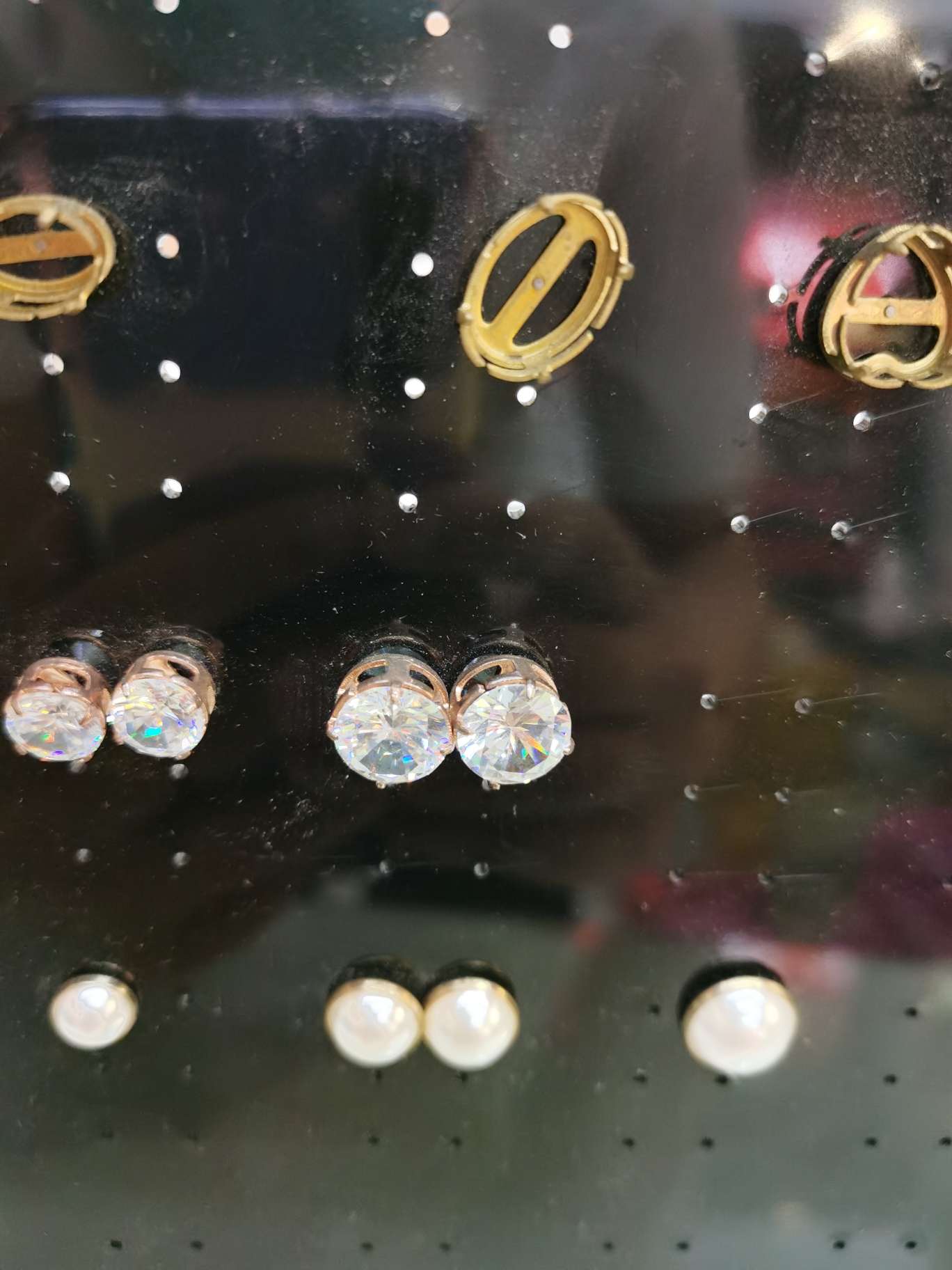 Unique charm of 10mm double-layer zircon claw
