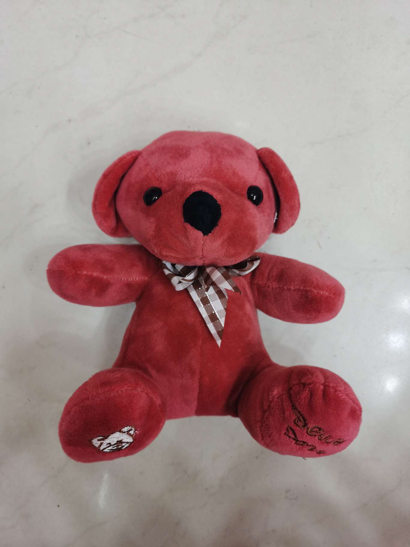 20 cm bow tie dog grab machine doll manufacturer wholesale thumbnail