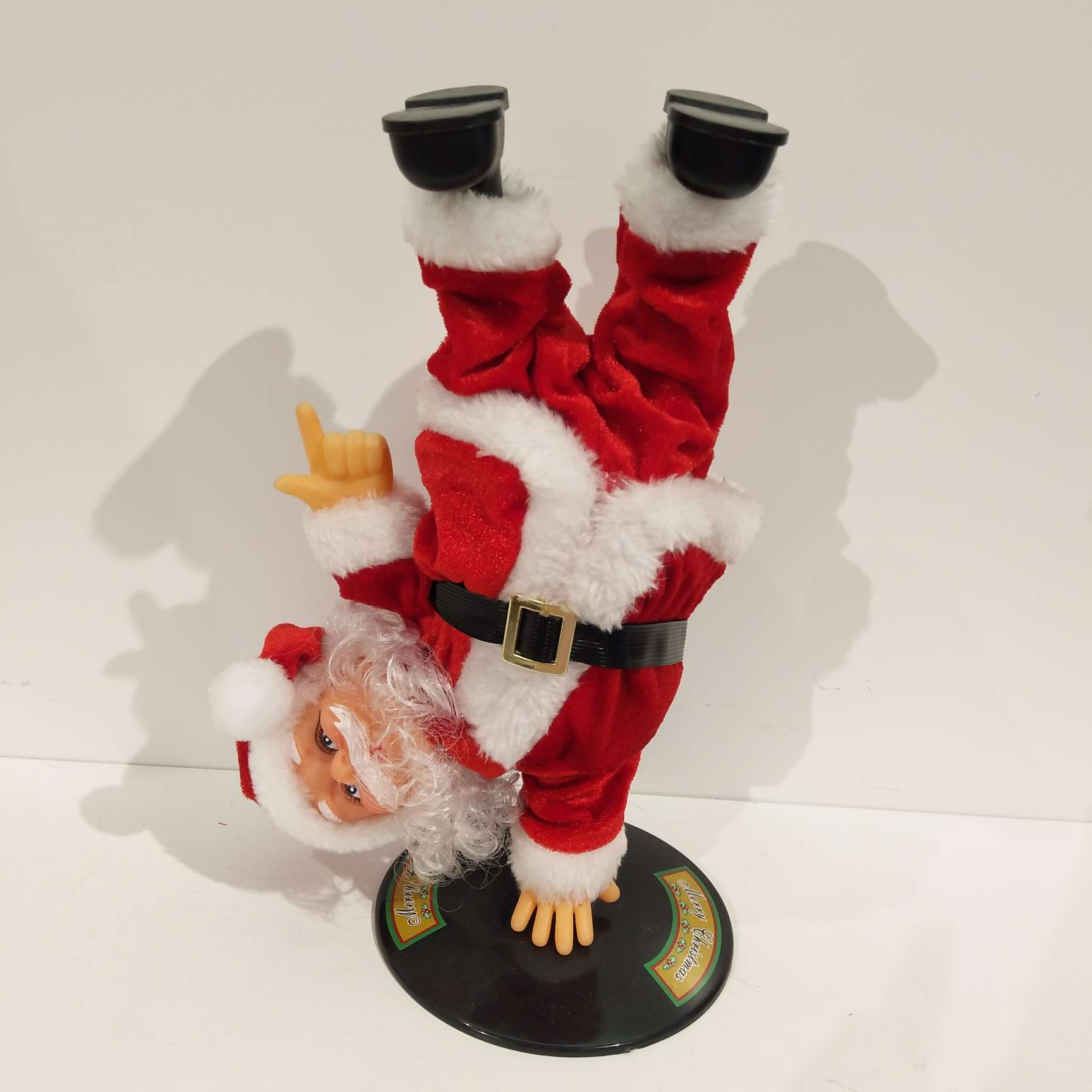 Small electric handstand rotating luxury Christmas gifts funny Christmas gifts Santa Claus thumbnail