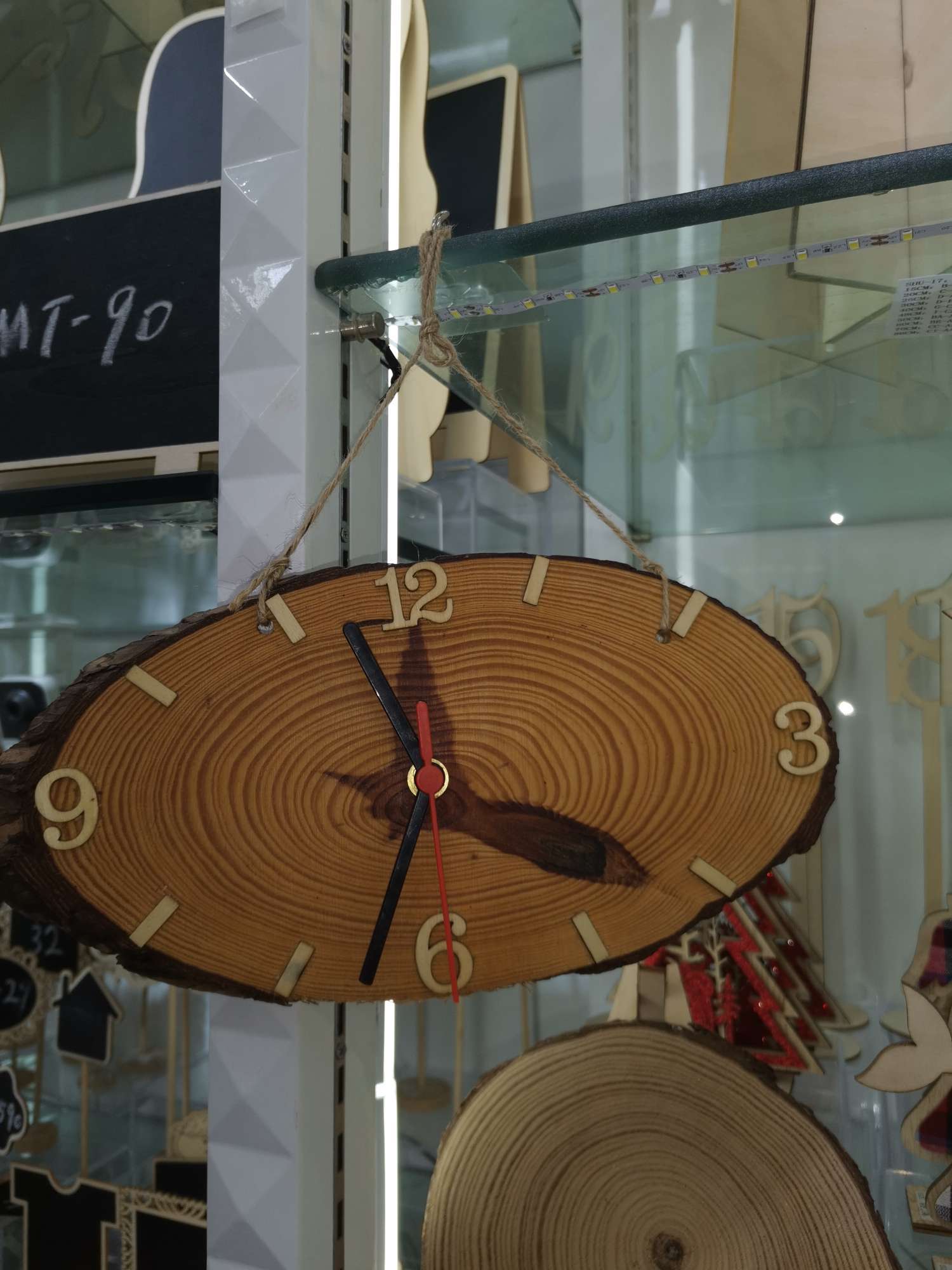 木片钟 厂家直销同创工艺品061款