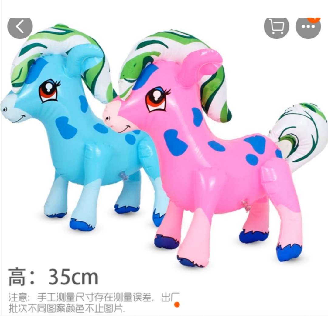 充气彩虹马产品图