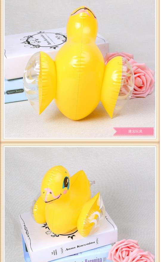Inflatable little duck details Picture