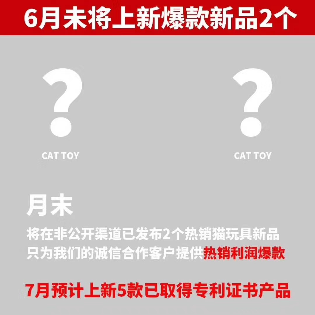 最近公司升级供应链宠物玩具系统，延迟了一部分新品发布，今天盘点一下我们近期推出上市的新品，希望各位客户朋友都能大卖发财！详情图10