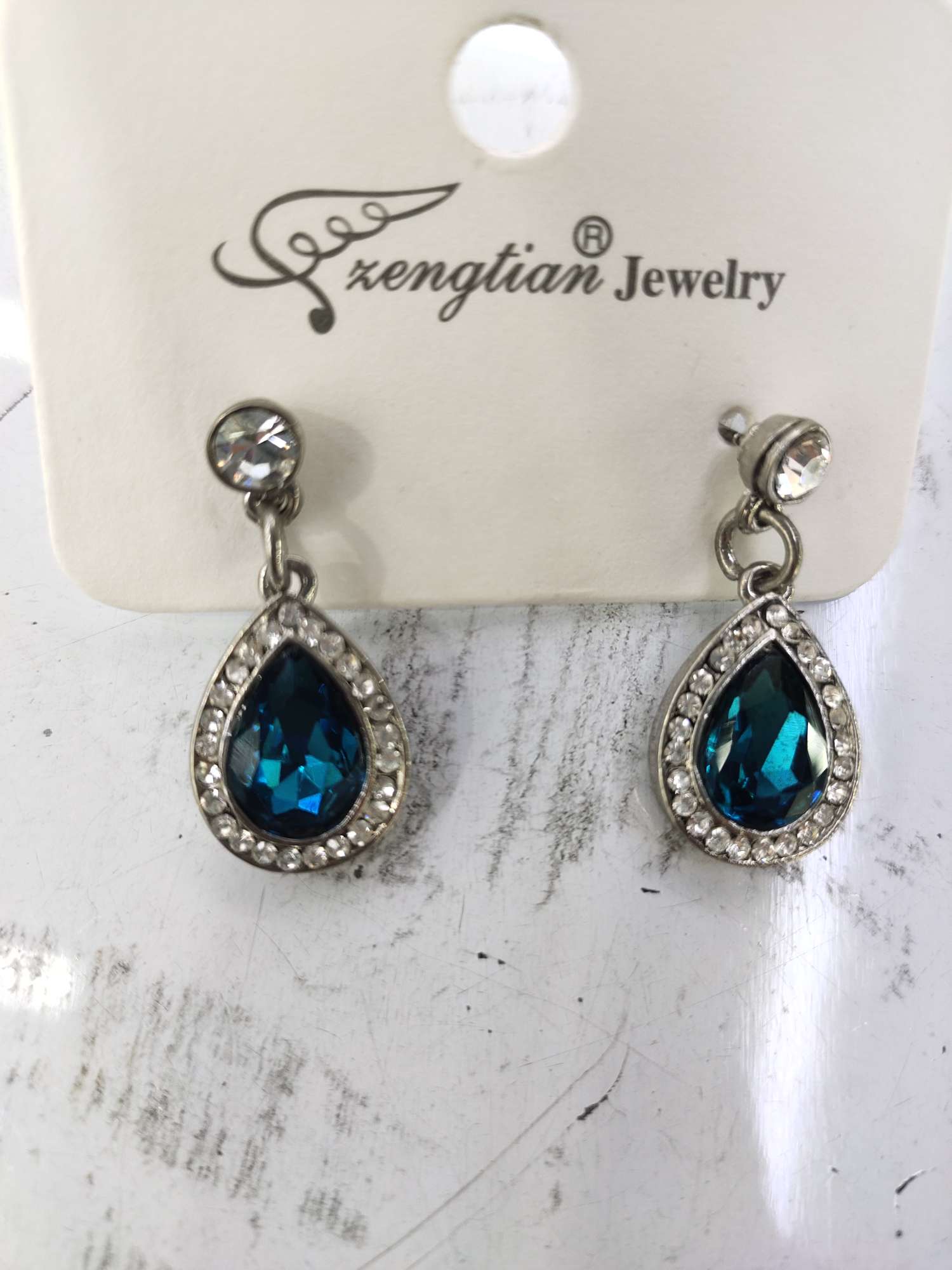 Metallic pop earrings thumbnail