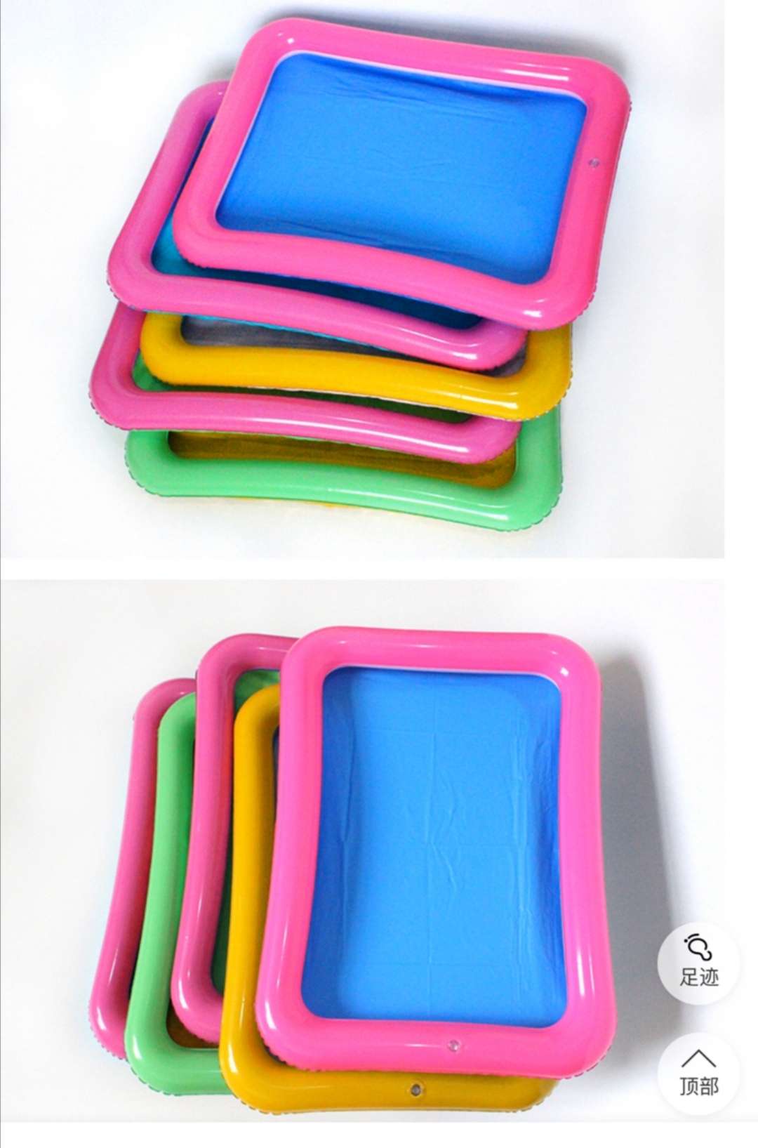 充气玩具沙盘细节图