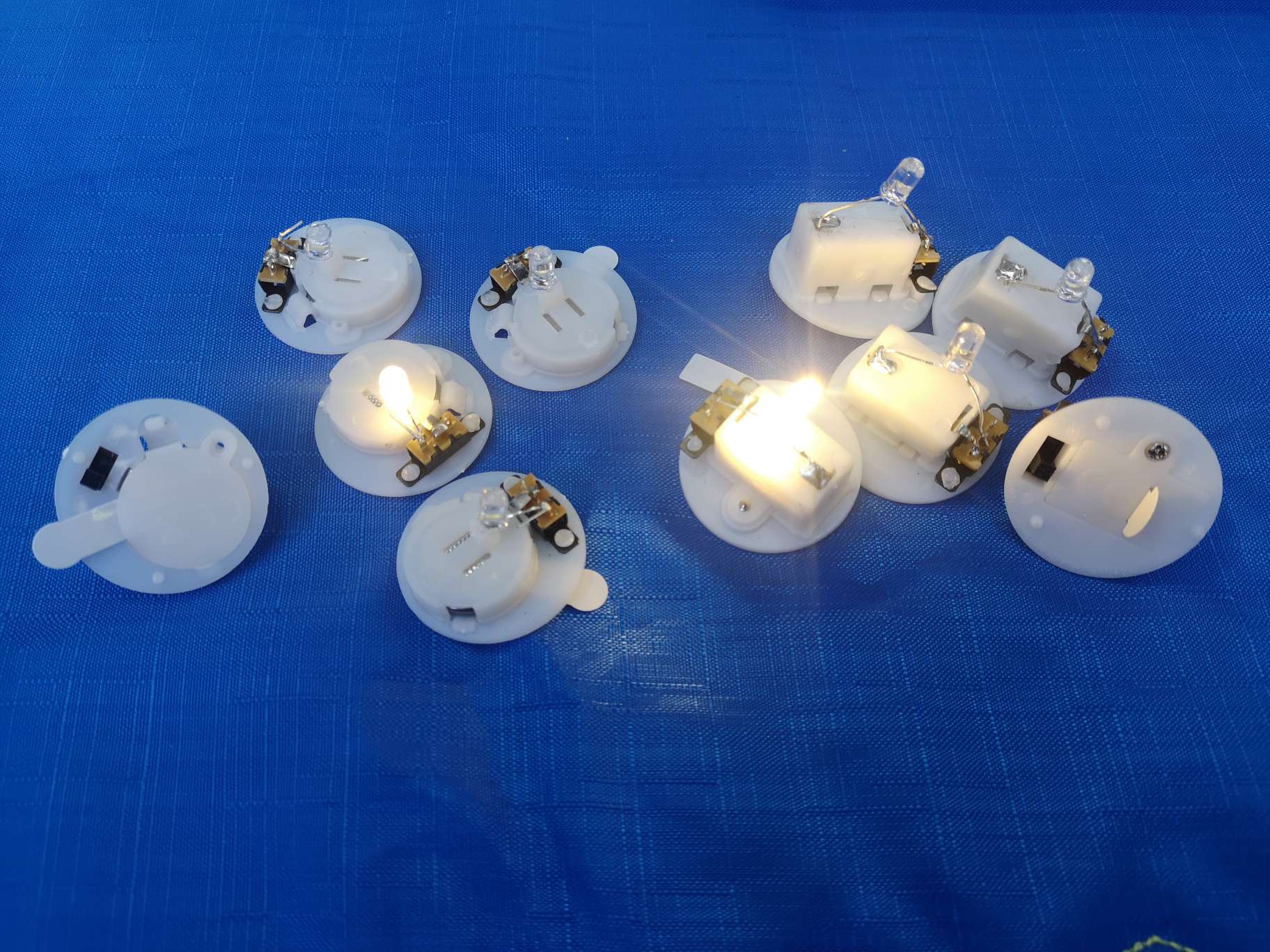 发光电子配件玩具发光电子发光底座详情图6