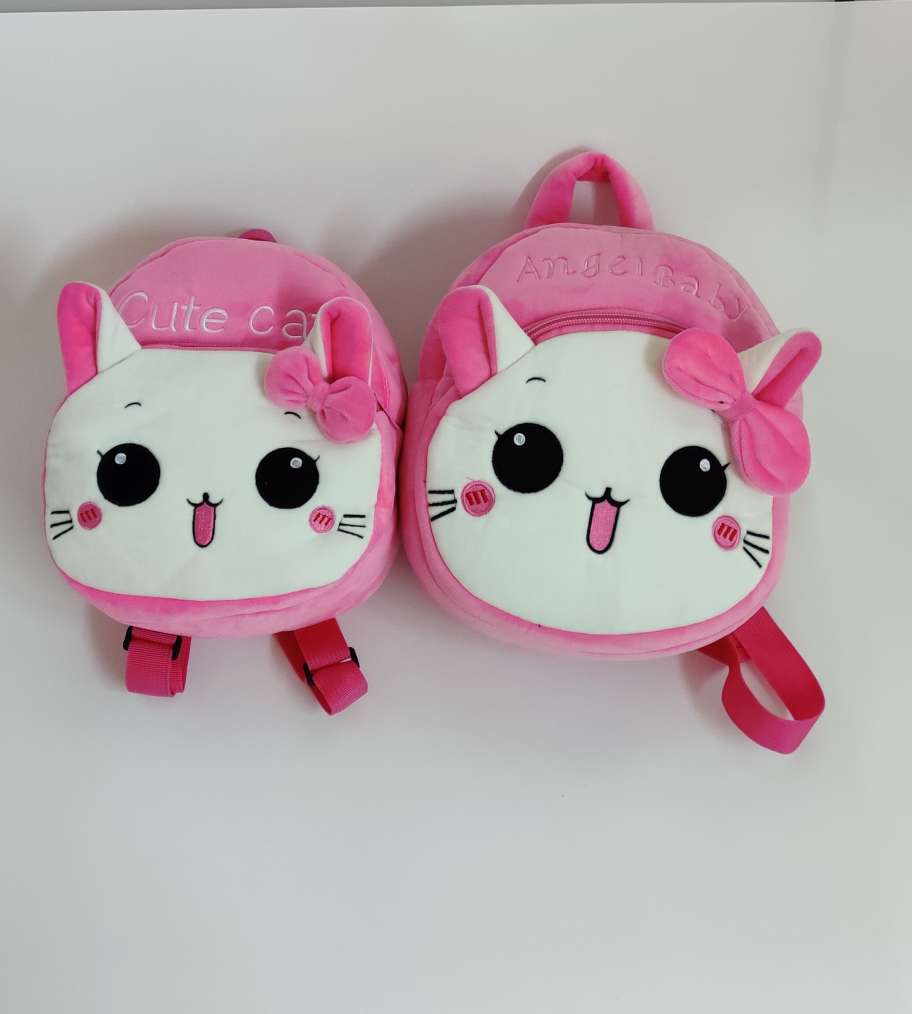 可爱卡通双肩背包幼儿园宝宝男女童上学小书包