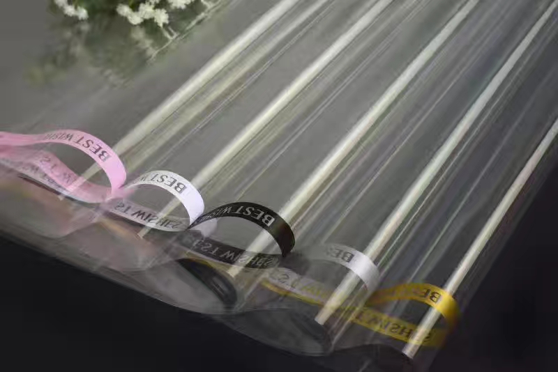 Factory direct flower wrapping paper florist Materials Waterproof cellophane small English thumbnail