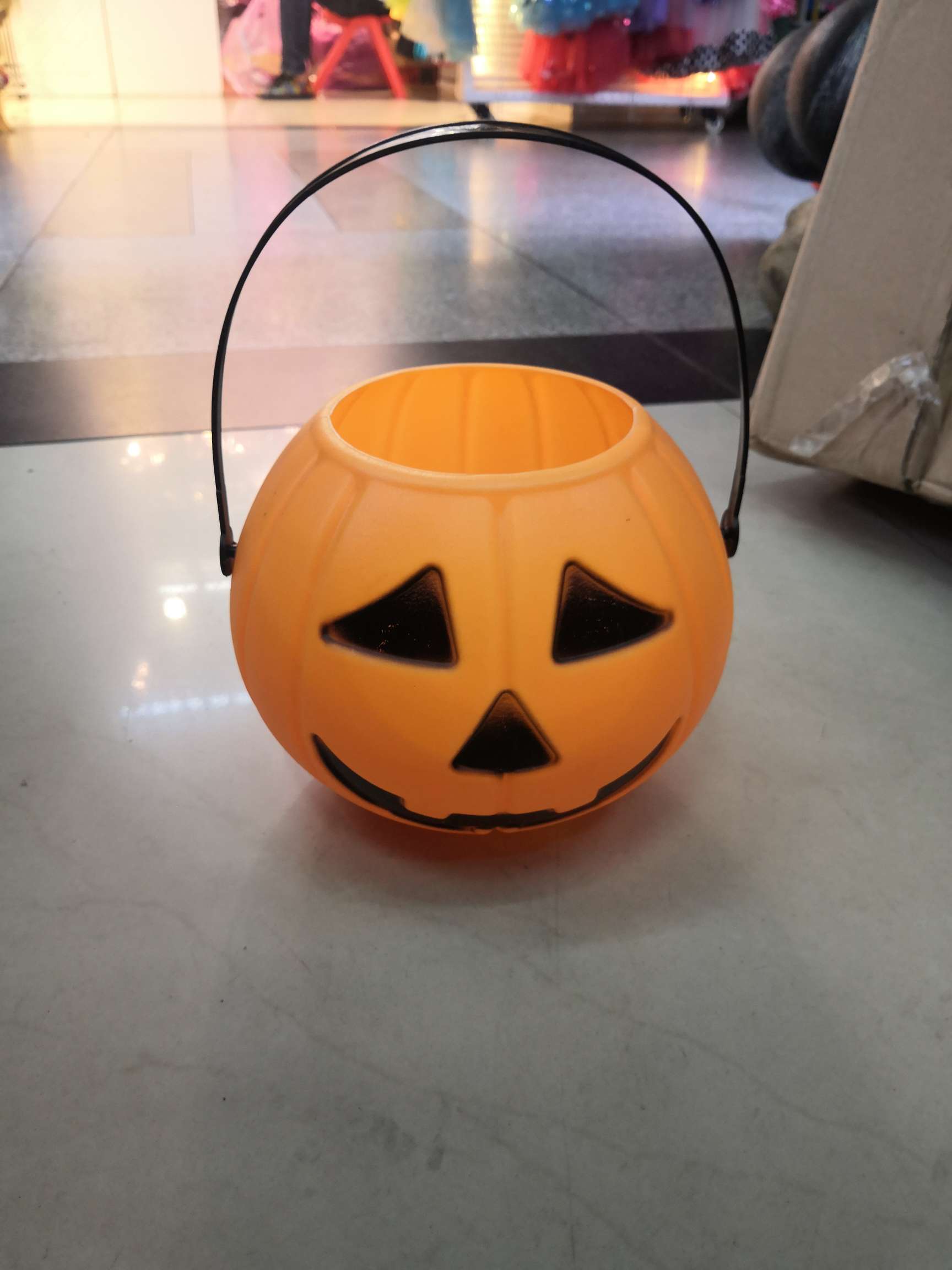 南瓜桶万圣节摆件南瓜灯玩具批发7