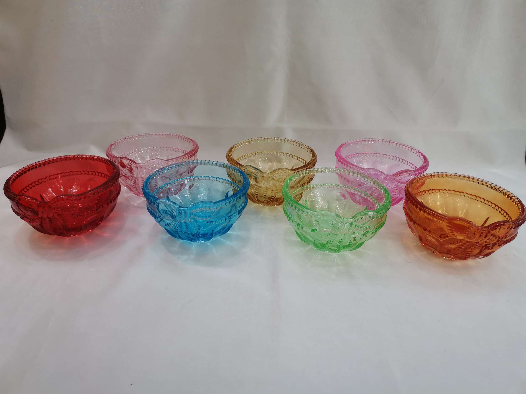 Butterfly colored candle bowl thumbnail