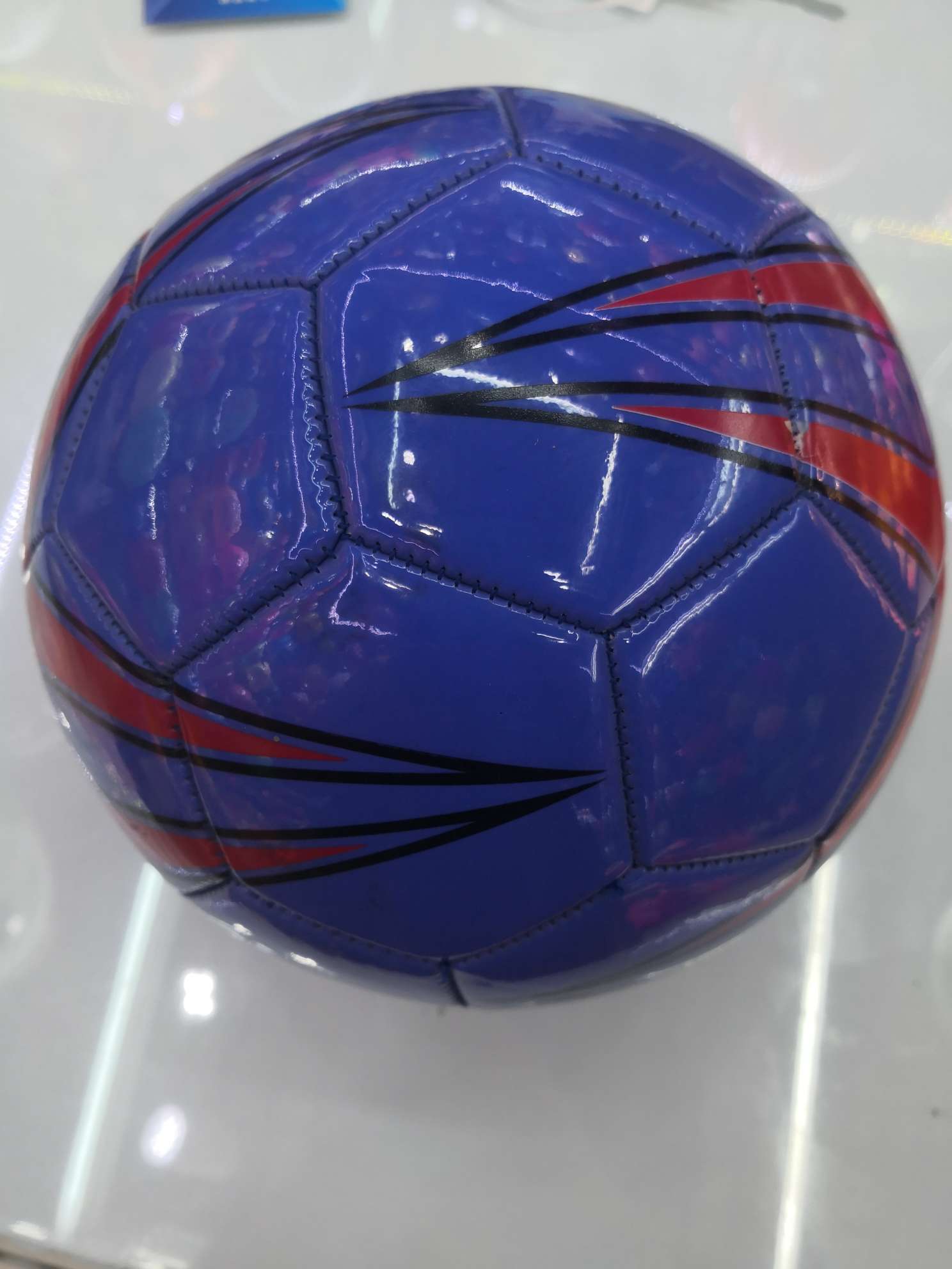 Foamed football details Picture