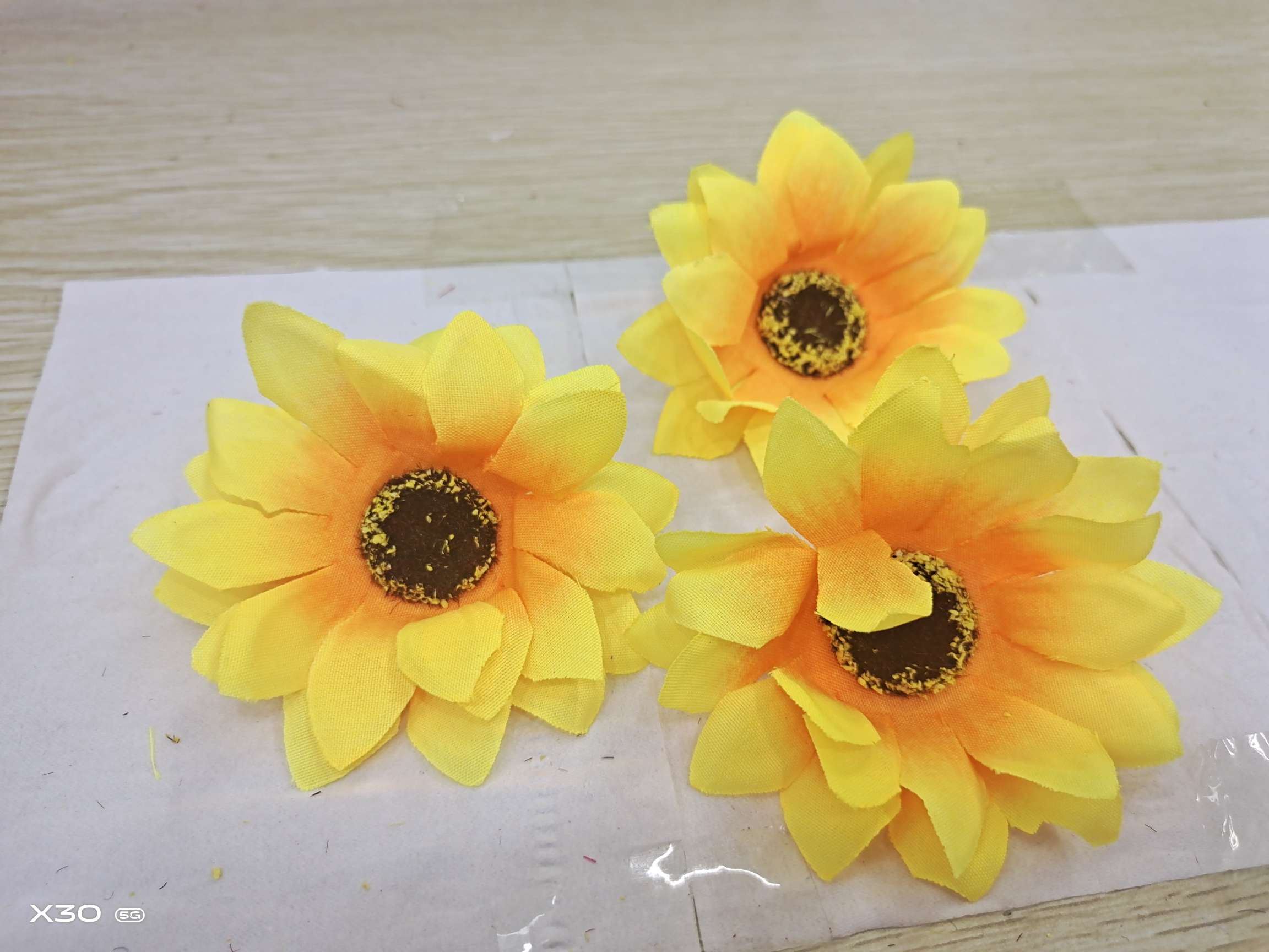 12角咖啡芯太阳花仿真花仿真花仿真花仿真花