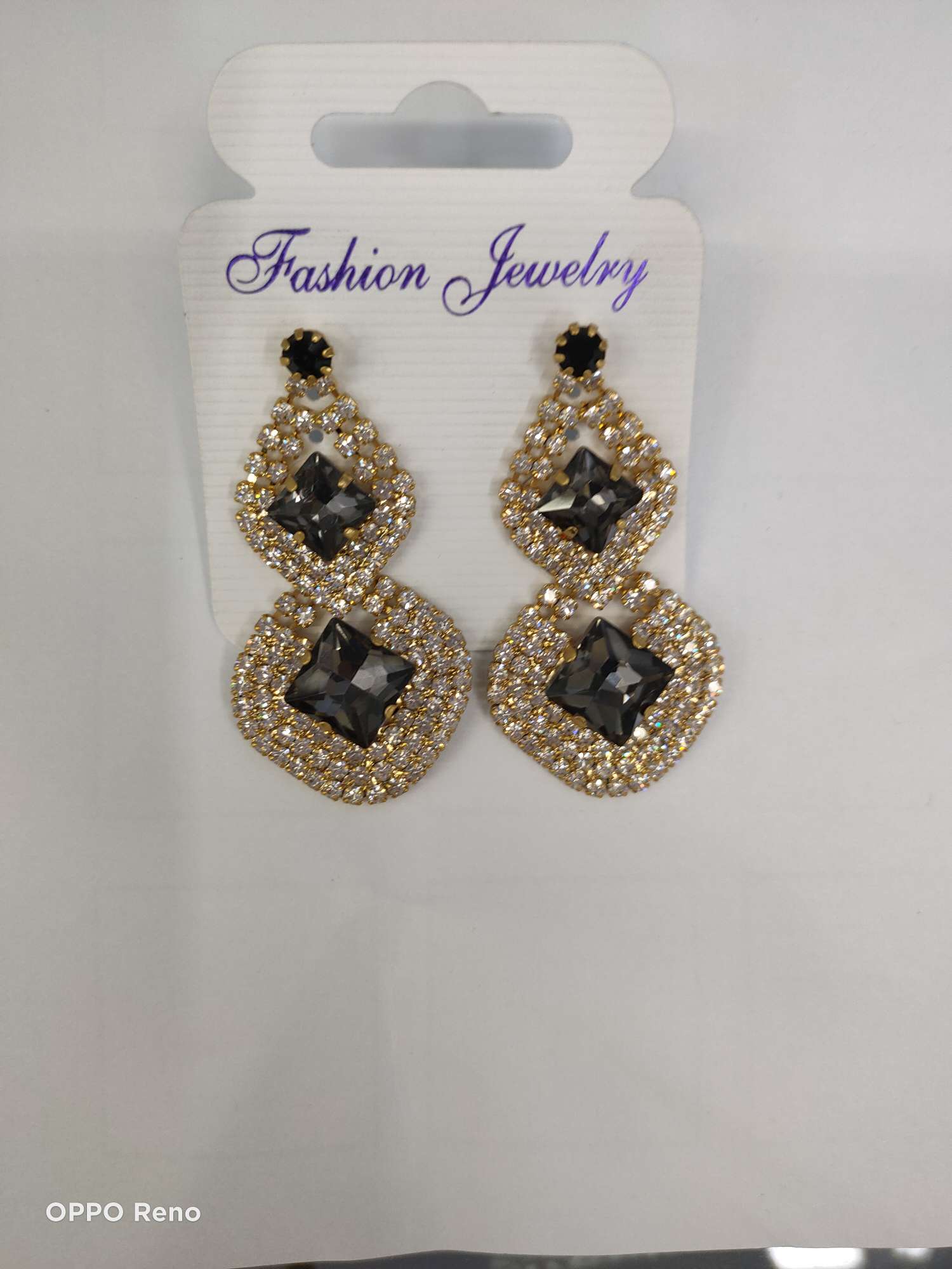 Korean crystal earrings