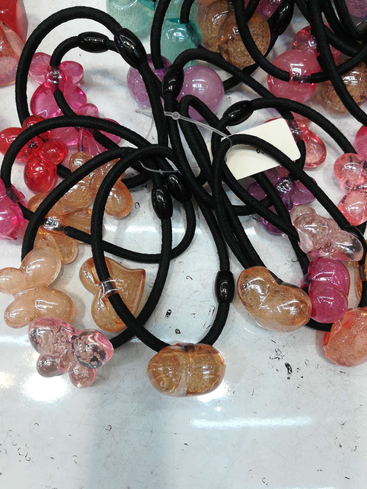 中小号汽泡珠，园珠，五星，桃心， 蝴蝶，方块，领节详情图7