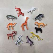 仿真动物模型儿童玩具智力游戏沙盘摆件塑胶PVC玩具其他配件科教认知产品