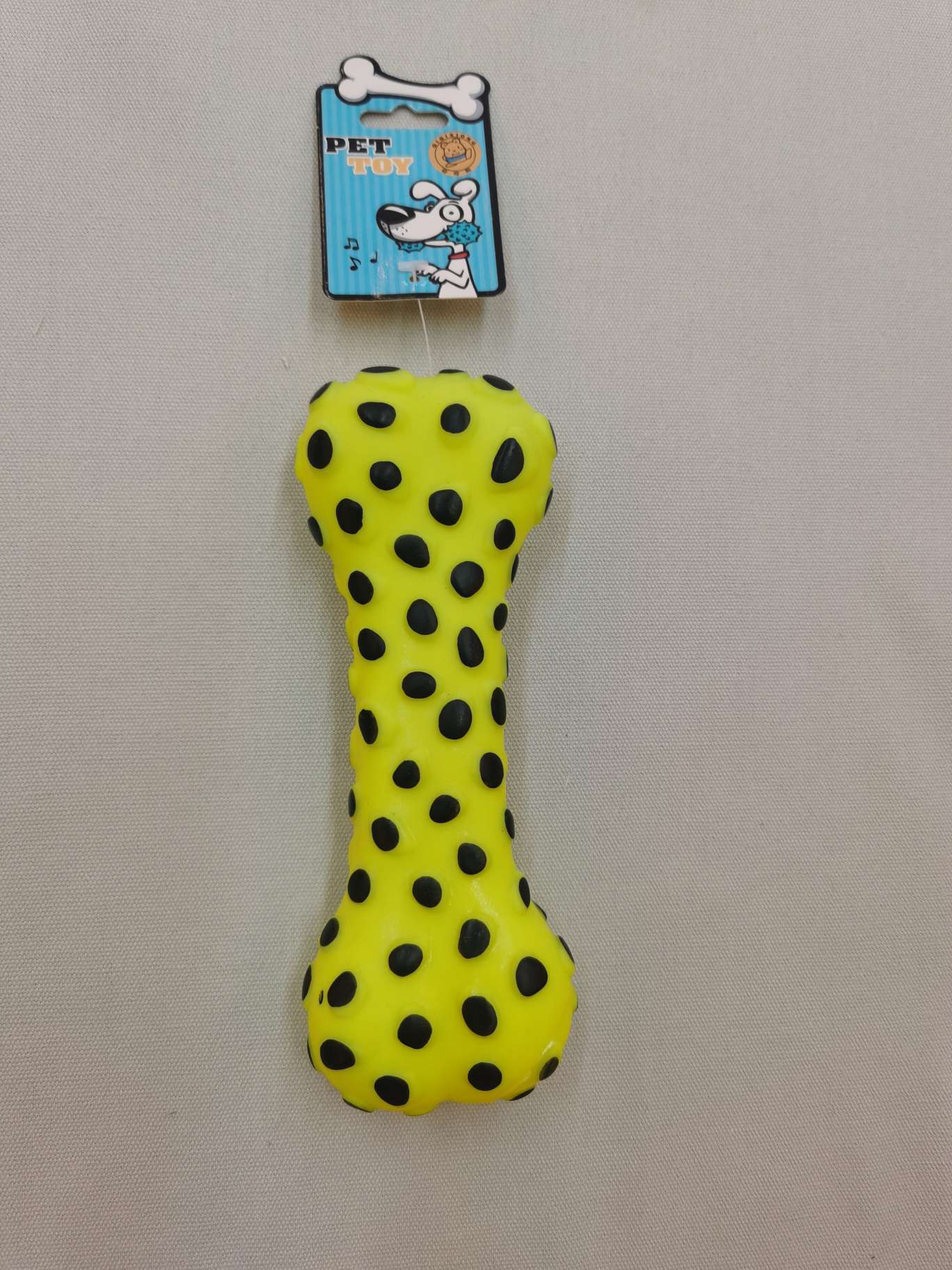 厂家直销 搪胶宠物玩具 PVC  点点骨头图