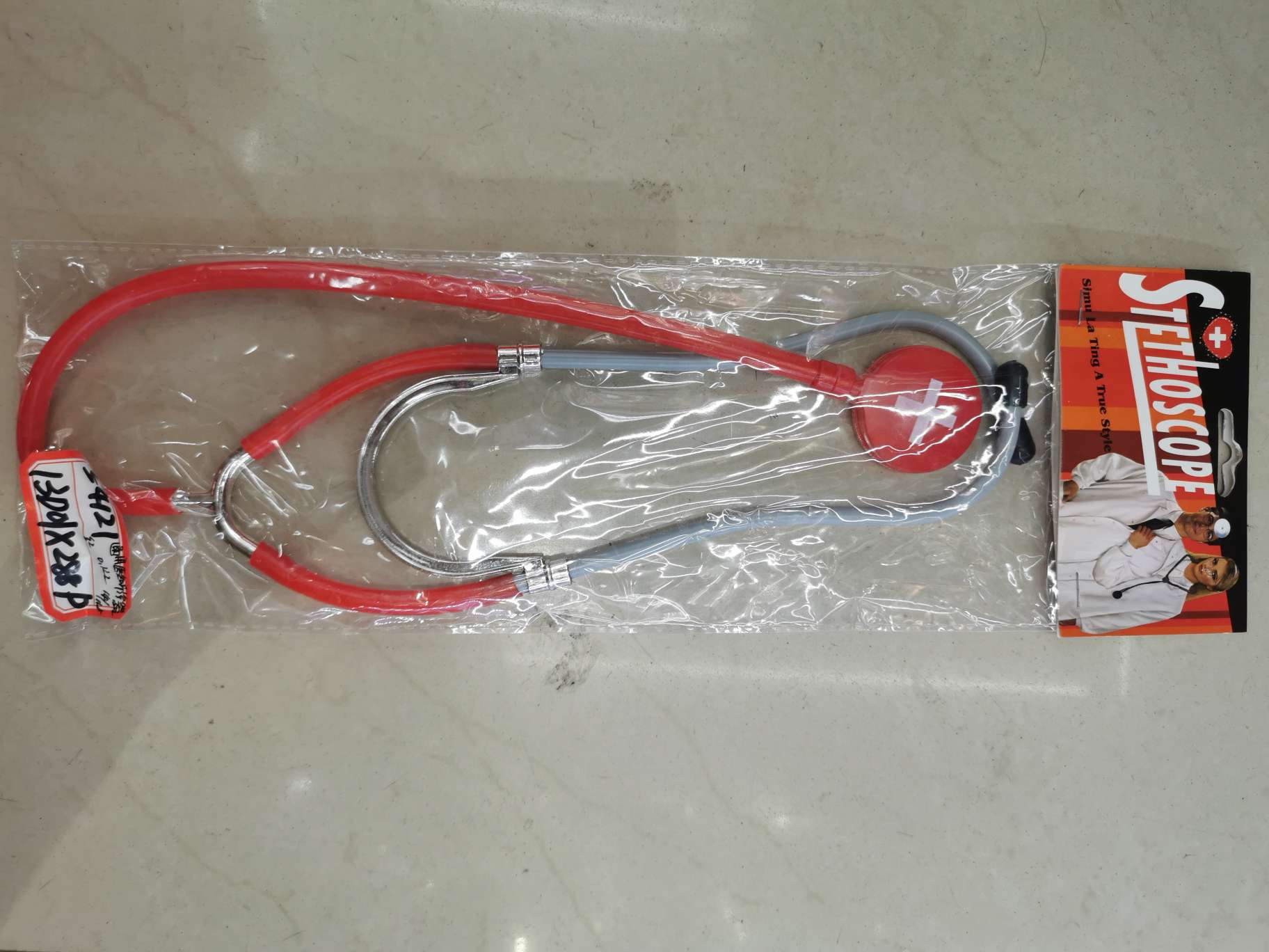 Large red stethoscope, house play toys, party toys wholesale