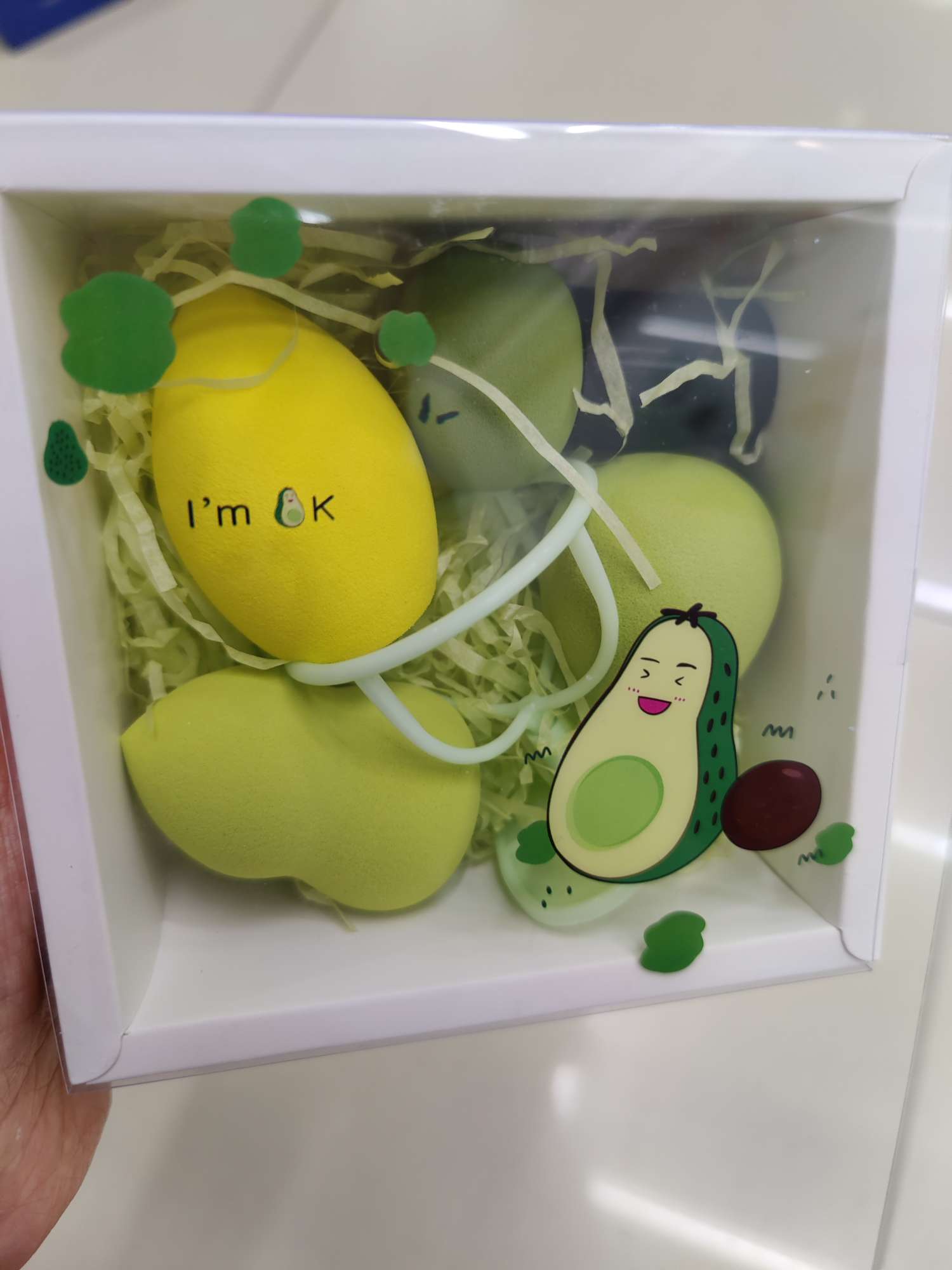 Web celebrity beauty egg cover box avocado collection thumbnail