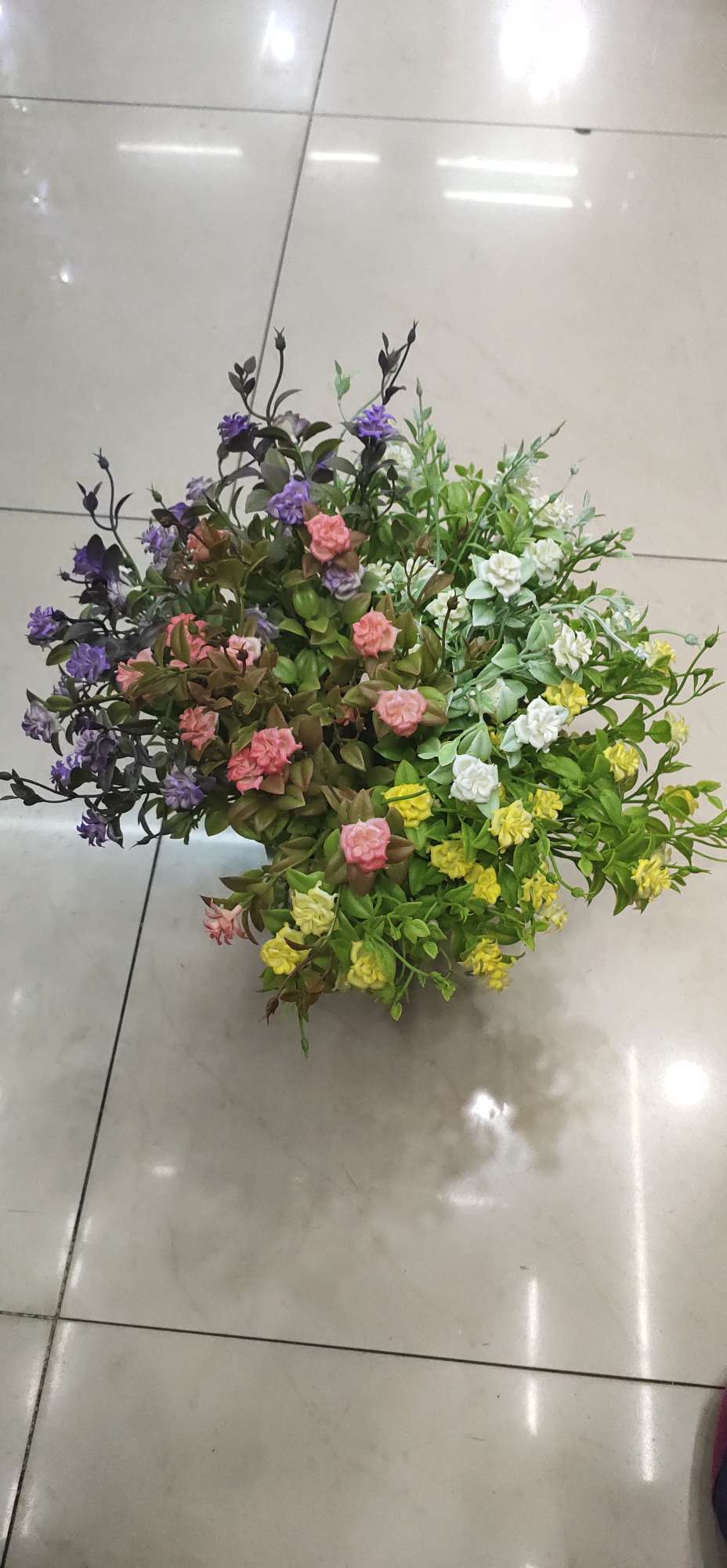 清明假花 5朵花头 单层薄纱 蝴蝶装饰 假花艺 布置家居摆件 假花花头 t1002