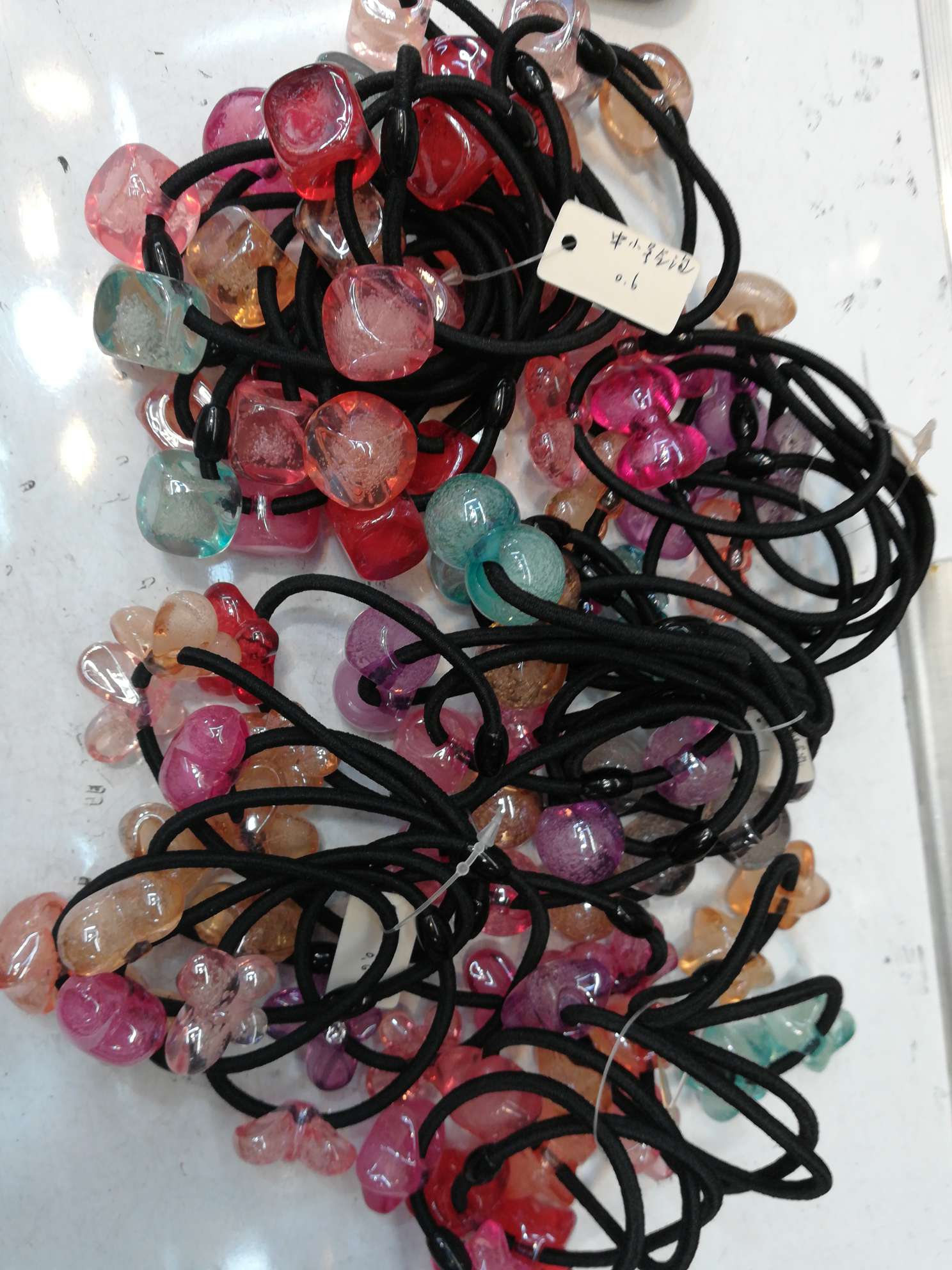 中小号汽泡珠，园珠，五星，桃心， 蝴蝶，方块，领节图