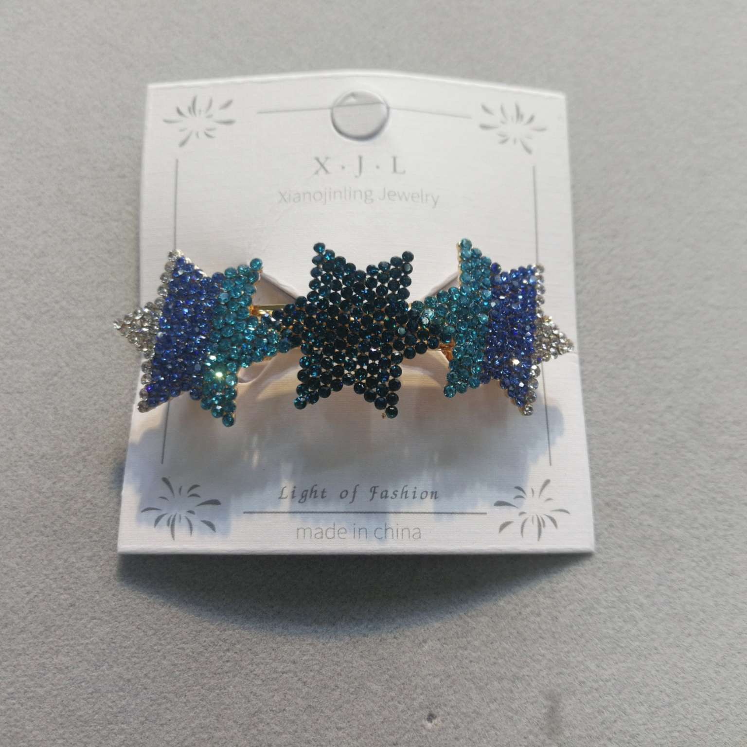 Water diamond hair clips, Korean bow banana clips, vertical clips, ponytail clips, small anti-slip vertical clips, water diamond hair accessories, large Japanese and Korean hair clips, headwear, Little Jinling accessories 410815