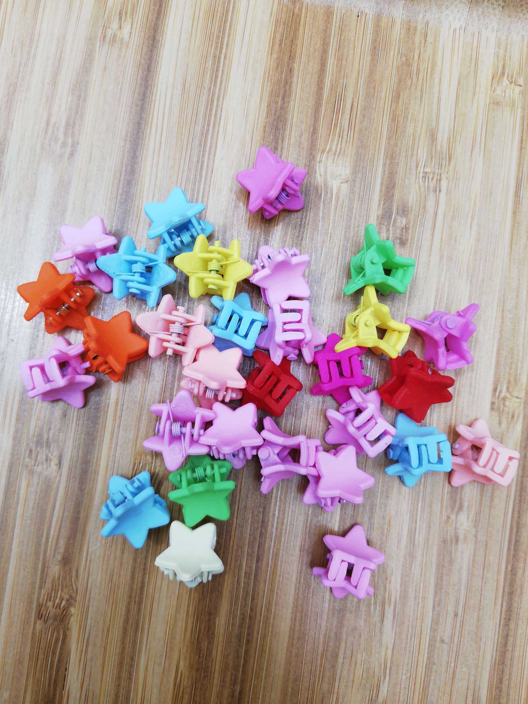 Frosted five-pointed star claw clamp thumbnail
