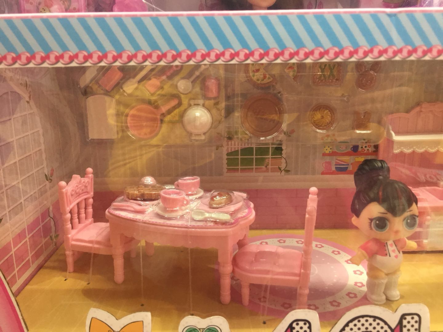 义乌好货 儿童玩具小孩过家家女孩厨房餐桌客厅套装详情图3