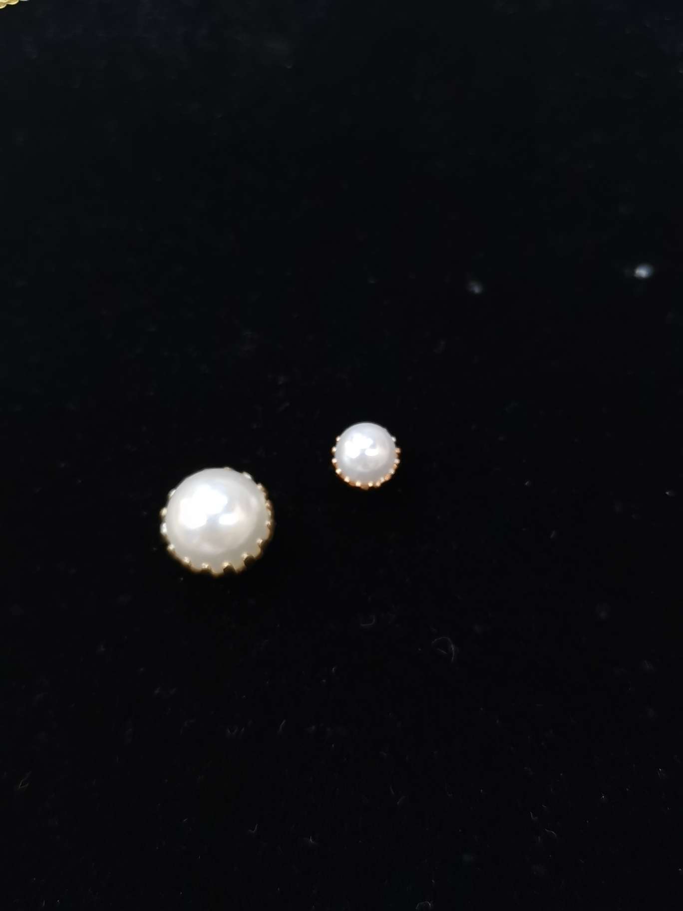 10Mm Multi-Claw Pearl Buckle Earrings details Picture