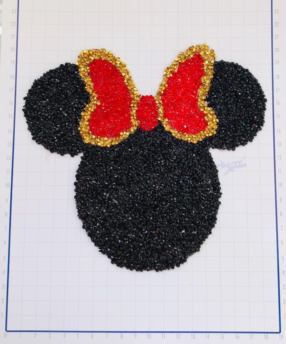 Hot melt glue hot drilling resin drilling graphics hot - selling Mickey Love thumbnail