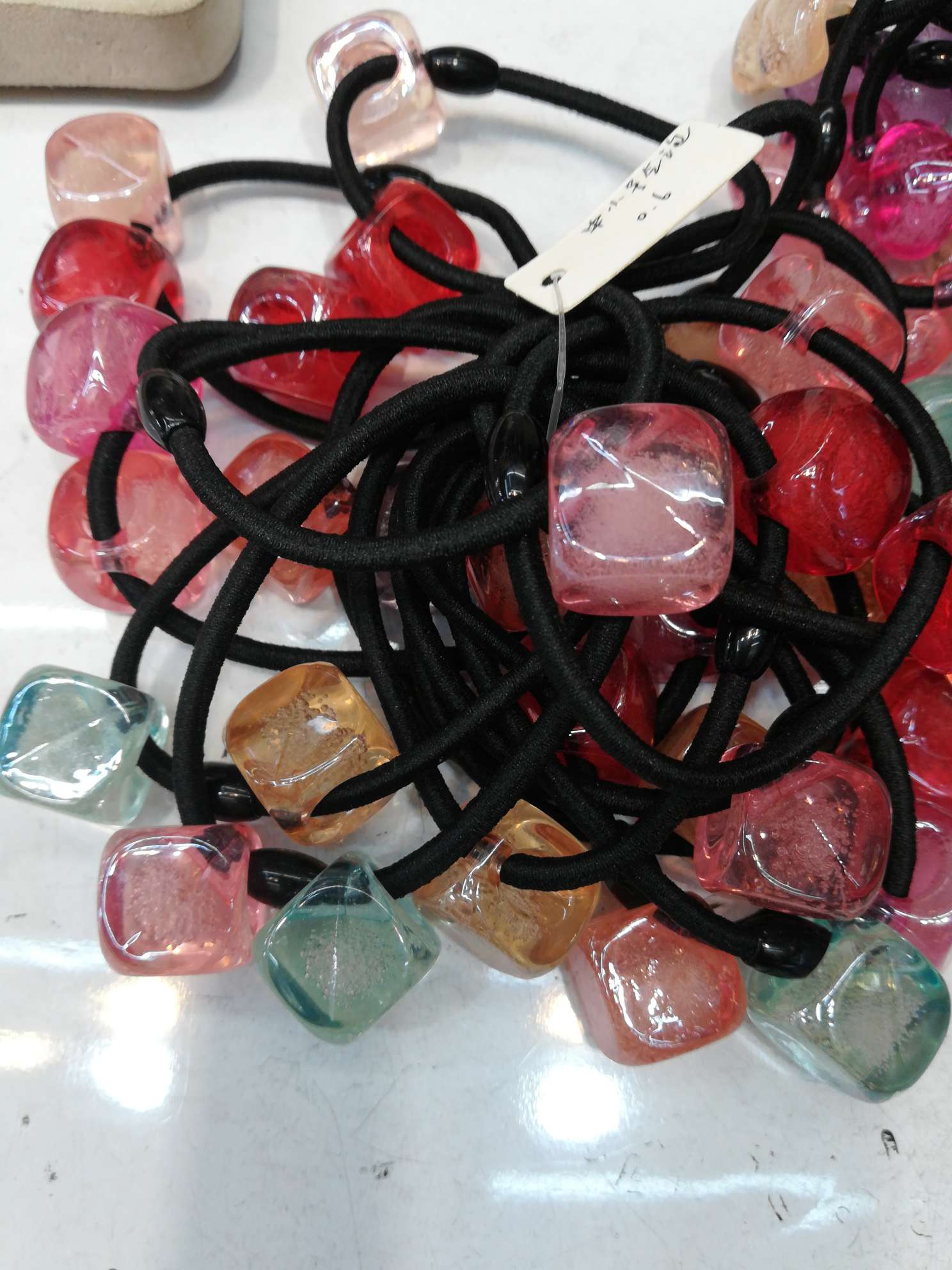 中小号汽泡珠，园珠，五星，桃心， 蝴蝶，方块，领节产品图