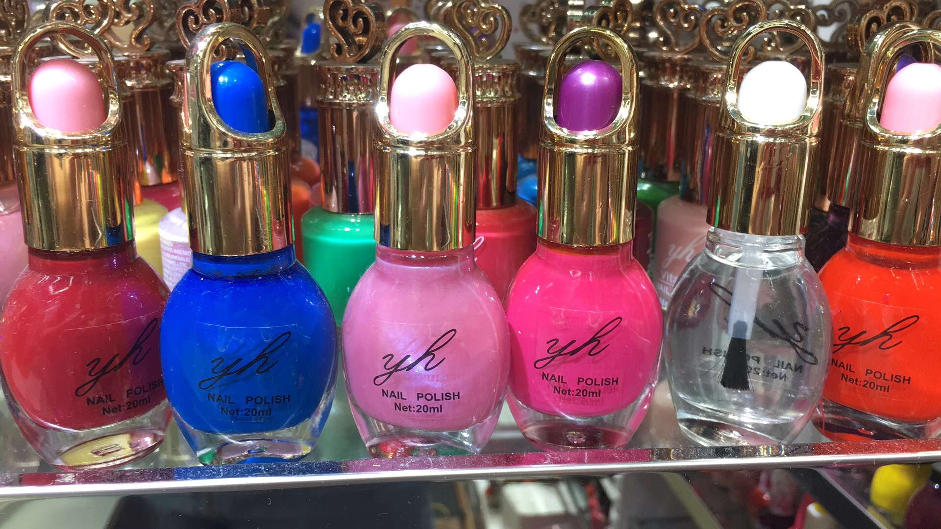Nail Polish Flat Bottle Bake Free Lasting Set