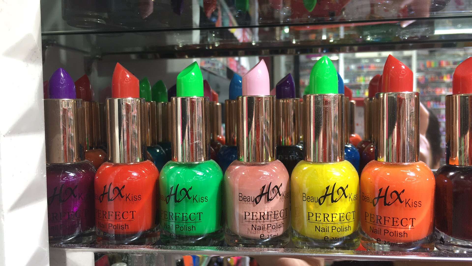 Large Bottle Of Nail Polish Multi-Color Series