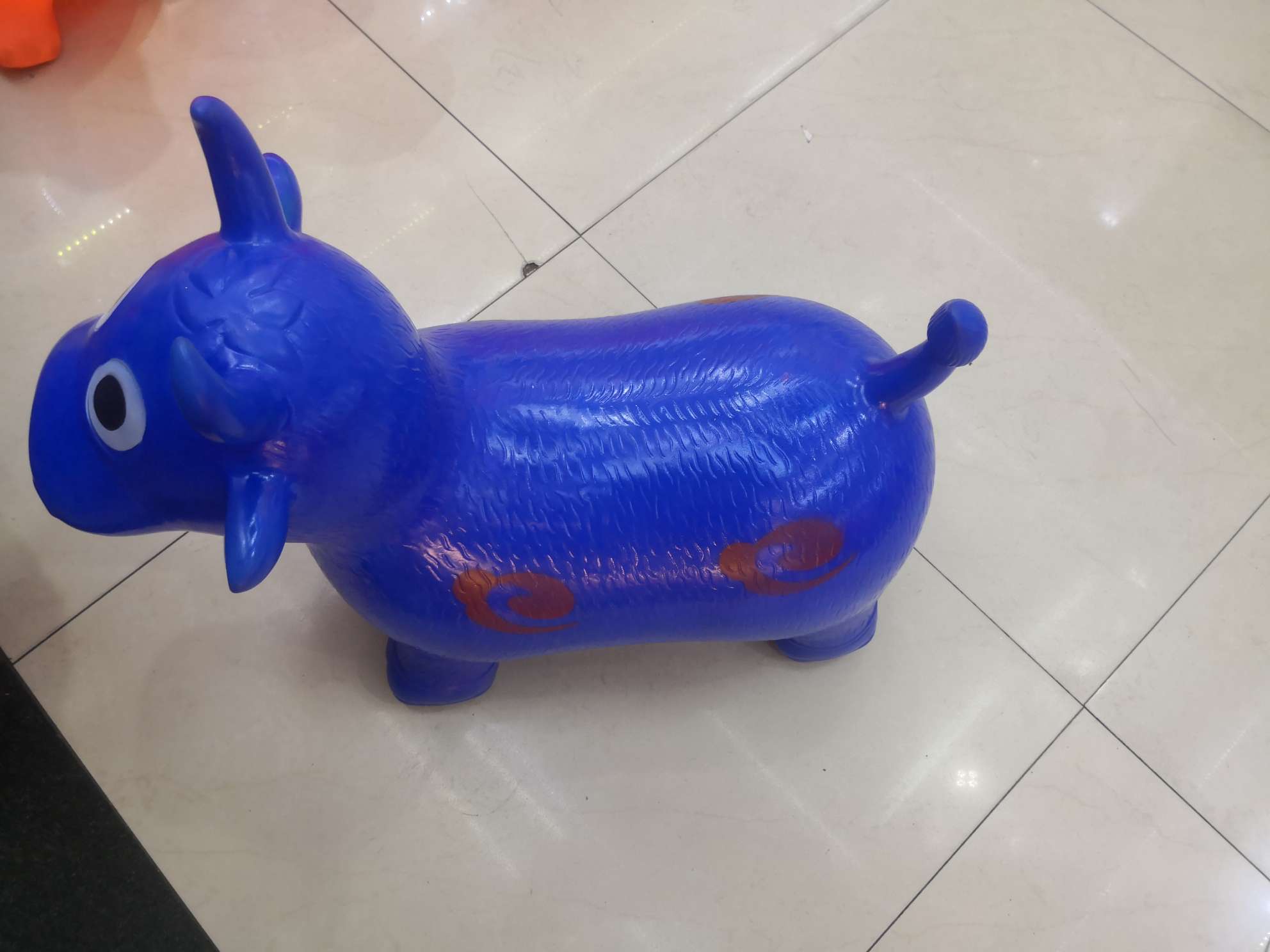 Inflatable cow