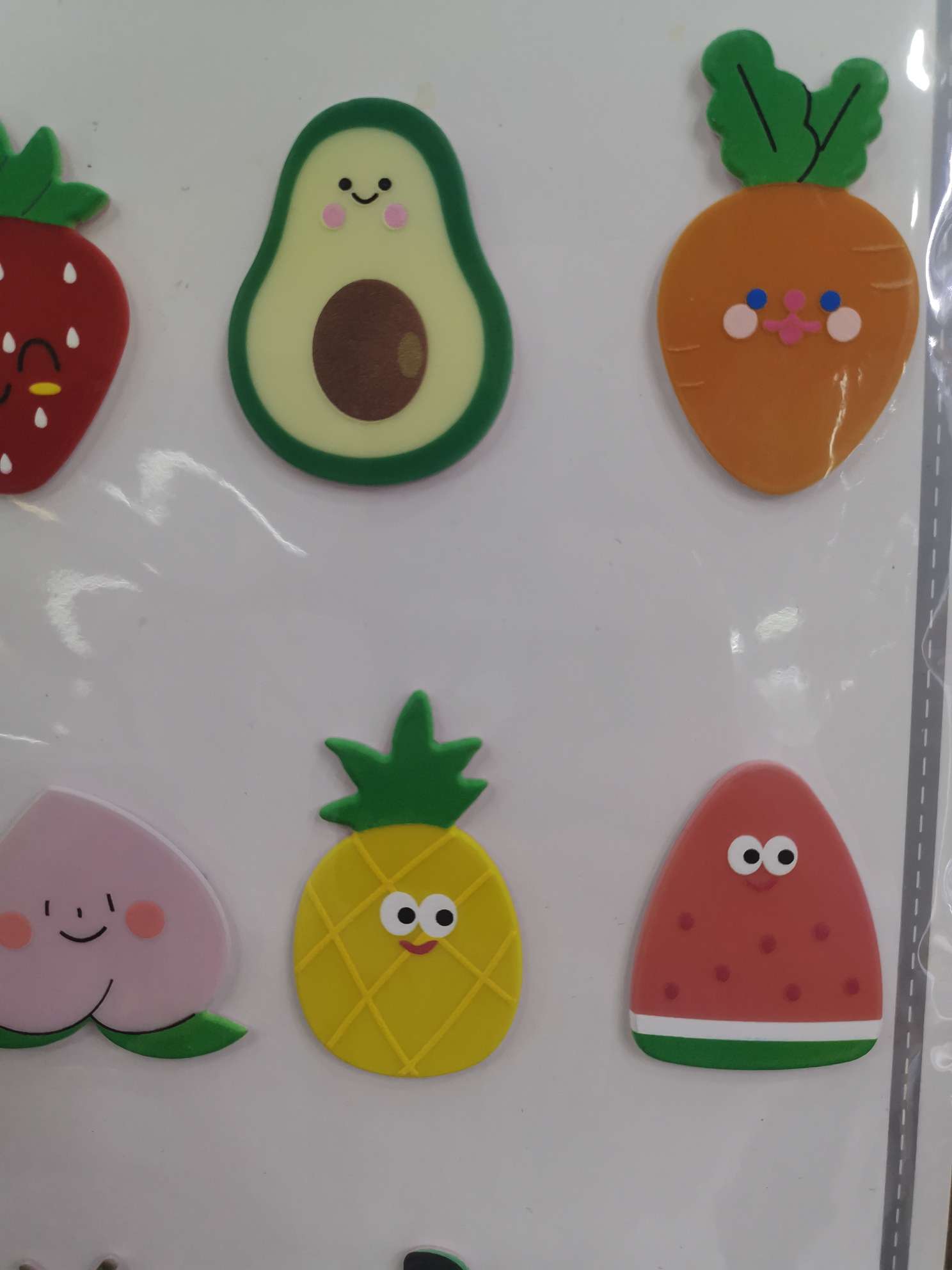 A popular acrylic jewelry accessory with a big fruit expression details Picture